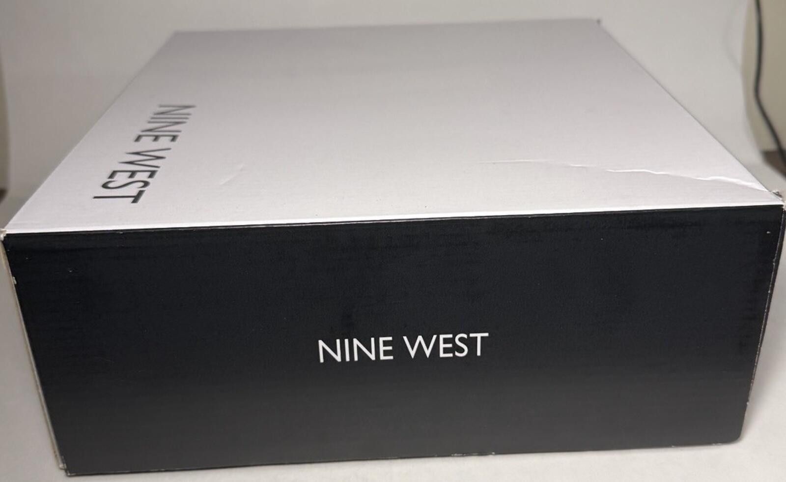Nine West NINE WEST Ariza Tapered Block Heel Booties Zip Dark Brown Size US 8 / IT 38 - 8 Thumbnail