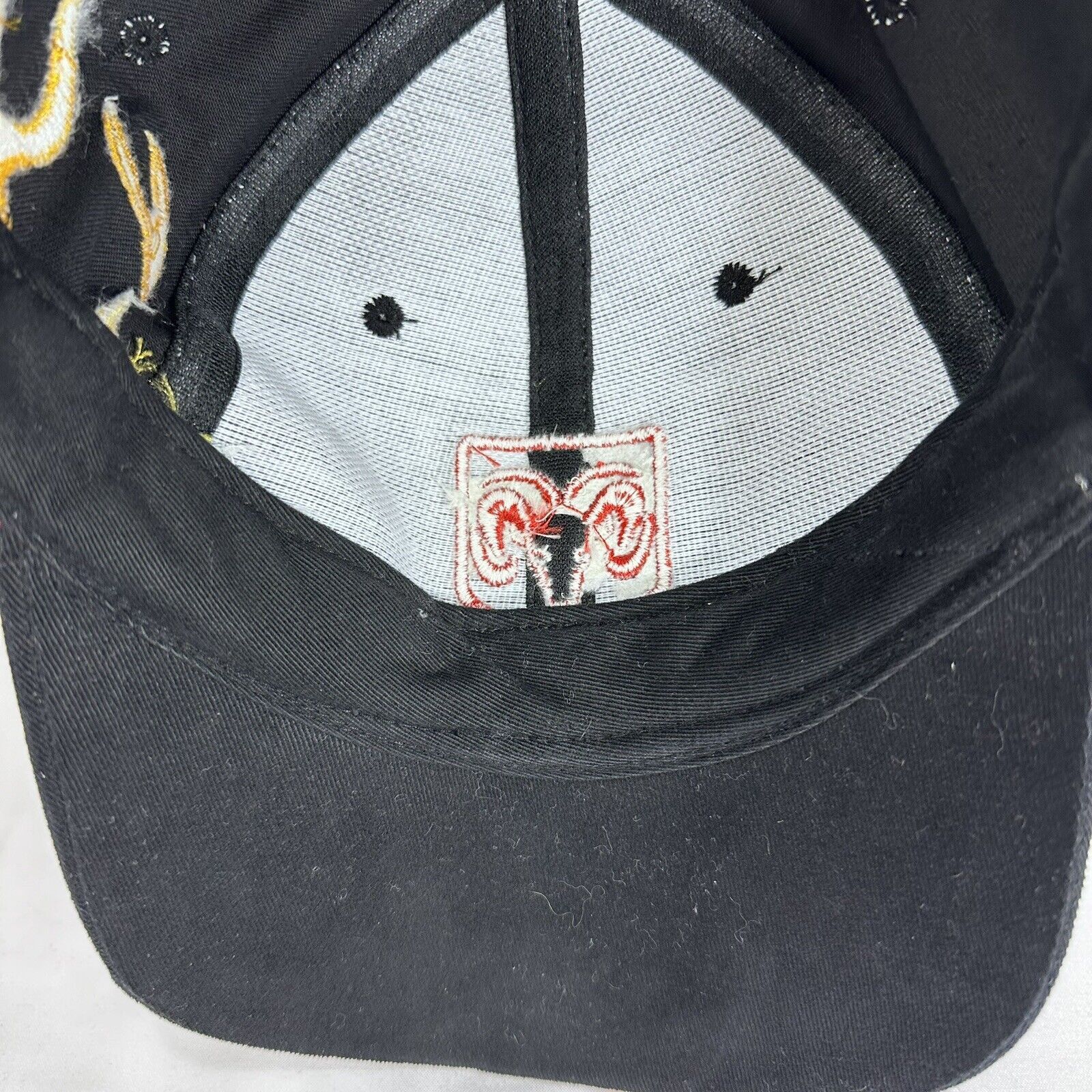 Other Dodge Mopar RAM Logo Hat Cap Embroidered Red Ombre Flames Size ONE SIZE - 8 Thumbnail