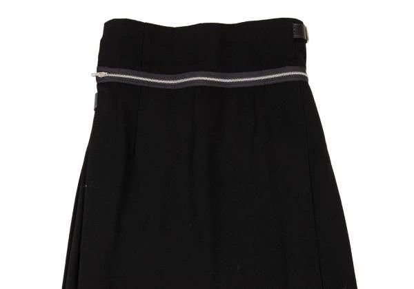 Comme des Garcons Comme Des Garcons size M Black Retro Zip Split Half Skirt Size 24" / US 00 / IT 34 - 5 Thumbnail