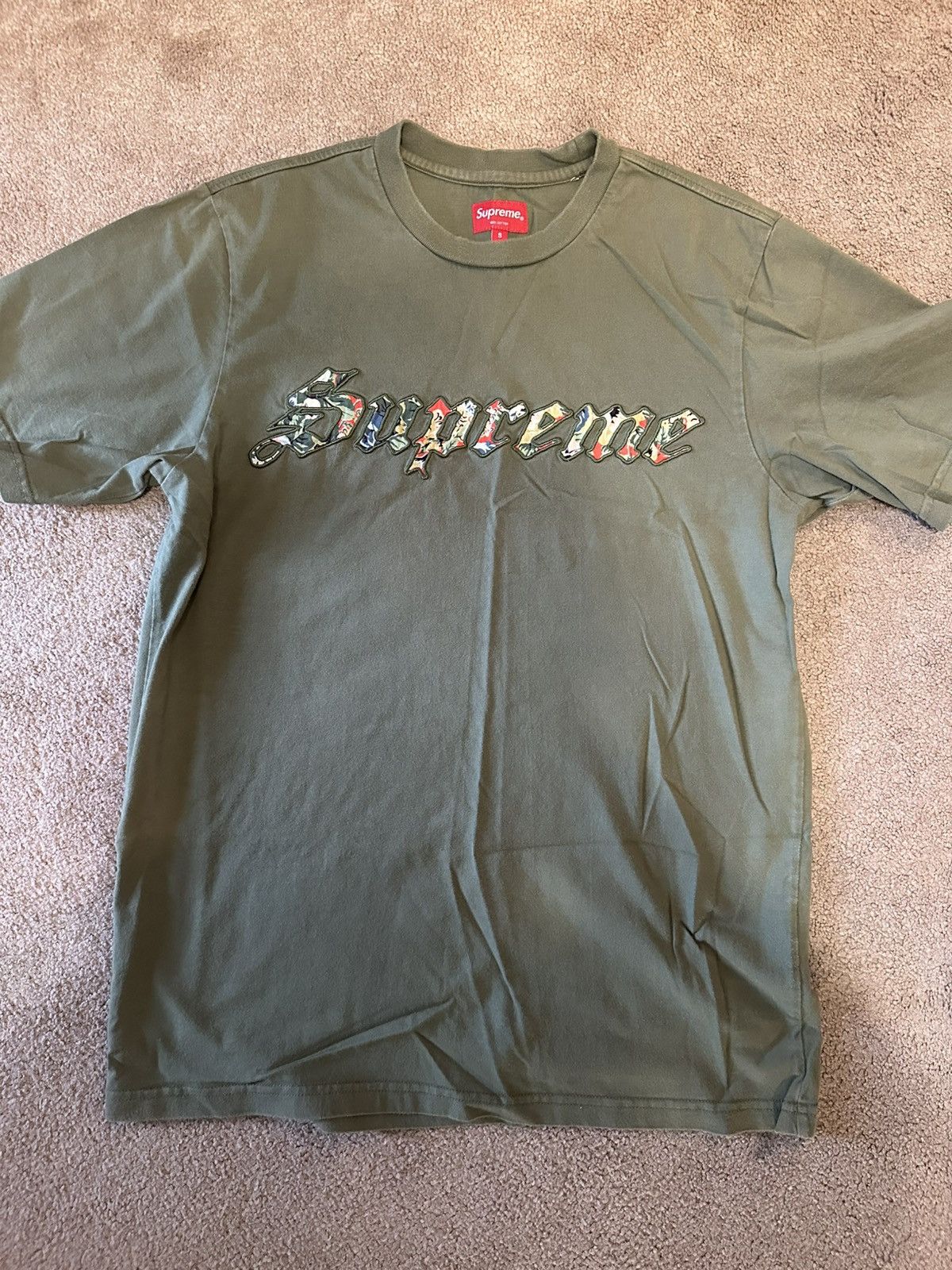 Supreme Supreme embroidered shirt Size US S / EU 44-46 / 1 - 1 Thumbnail