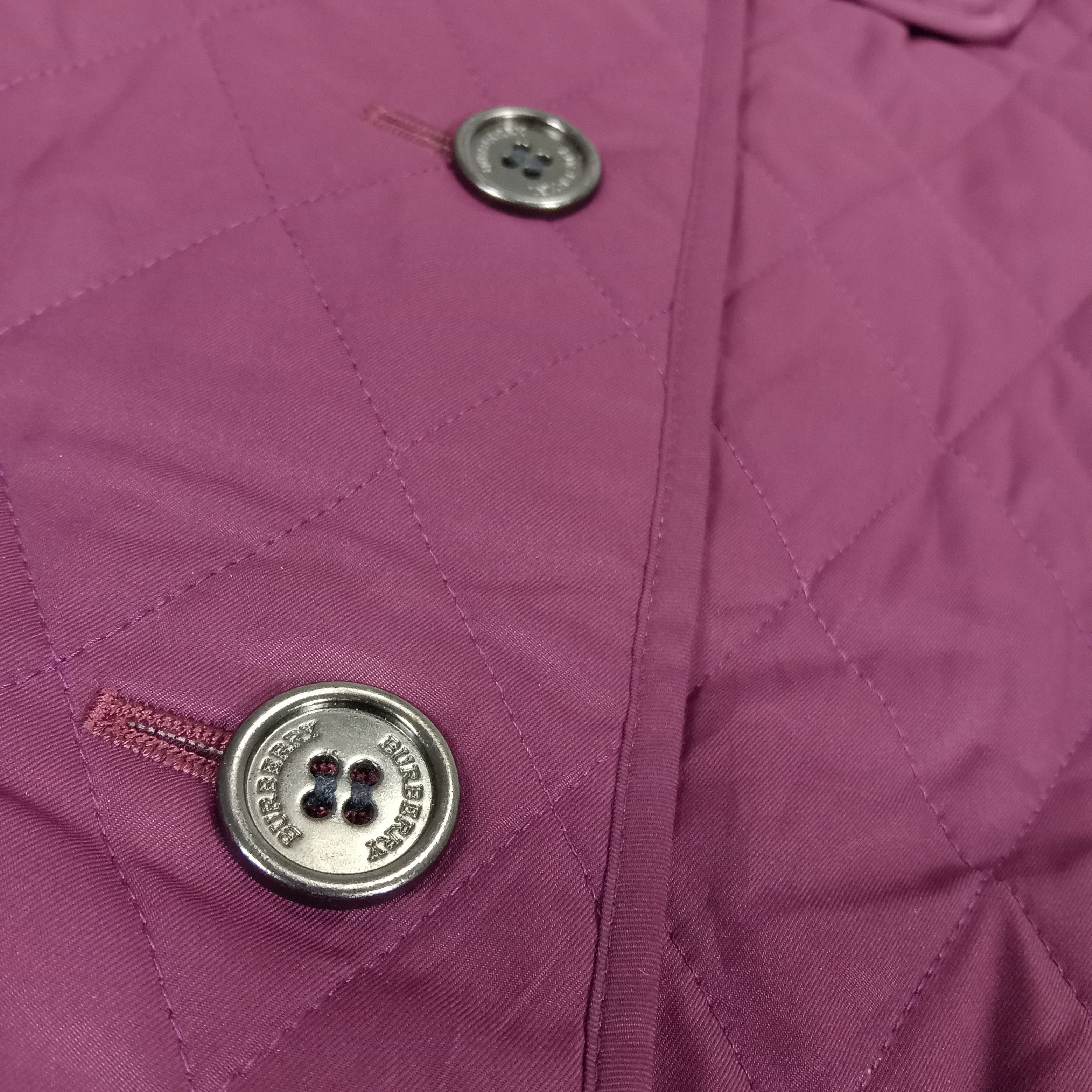 Burberry × Vintage Burberry London Luxury Brand Quilted Jacket Size XS / US 0-2 / IT 36-38 - 6 Thumbnail