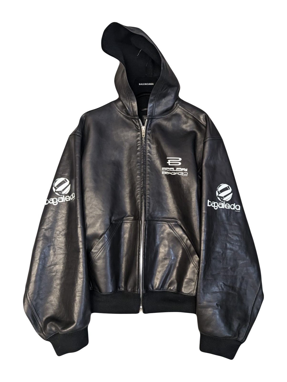 Balenciaga 7190 2024 AI Generated leather jacket Grailed