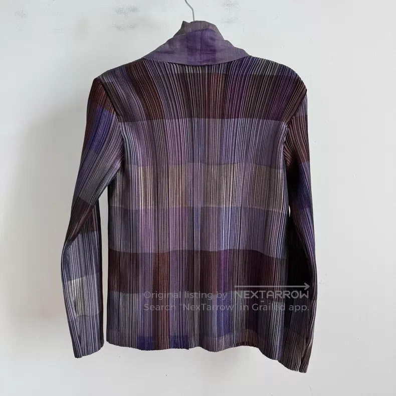 Issey Miyake Issey Miyake Purple Jacket Size M / US 6-8 / IT 42-44 - 2 Thumbnail
