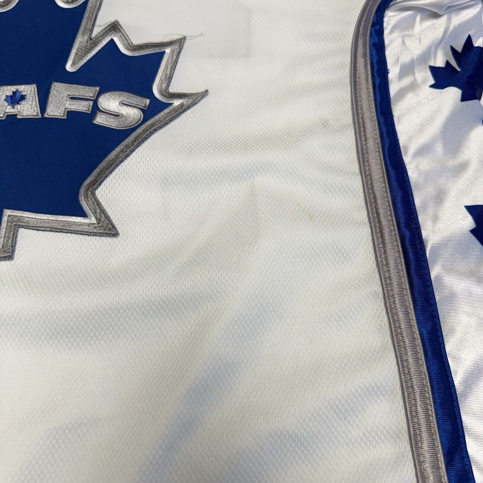 Vintage Vintage OT Sports Leafs Jersey 2002 Inaugural Season Swanber Size US M / EU 48-50 / 2 - 4 Thumbnail