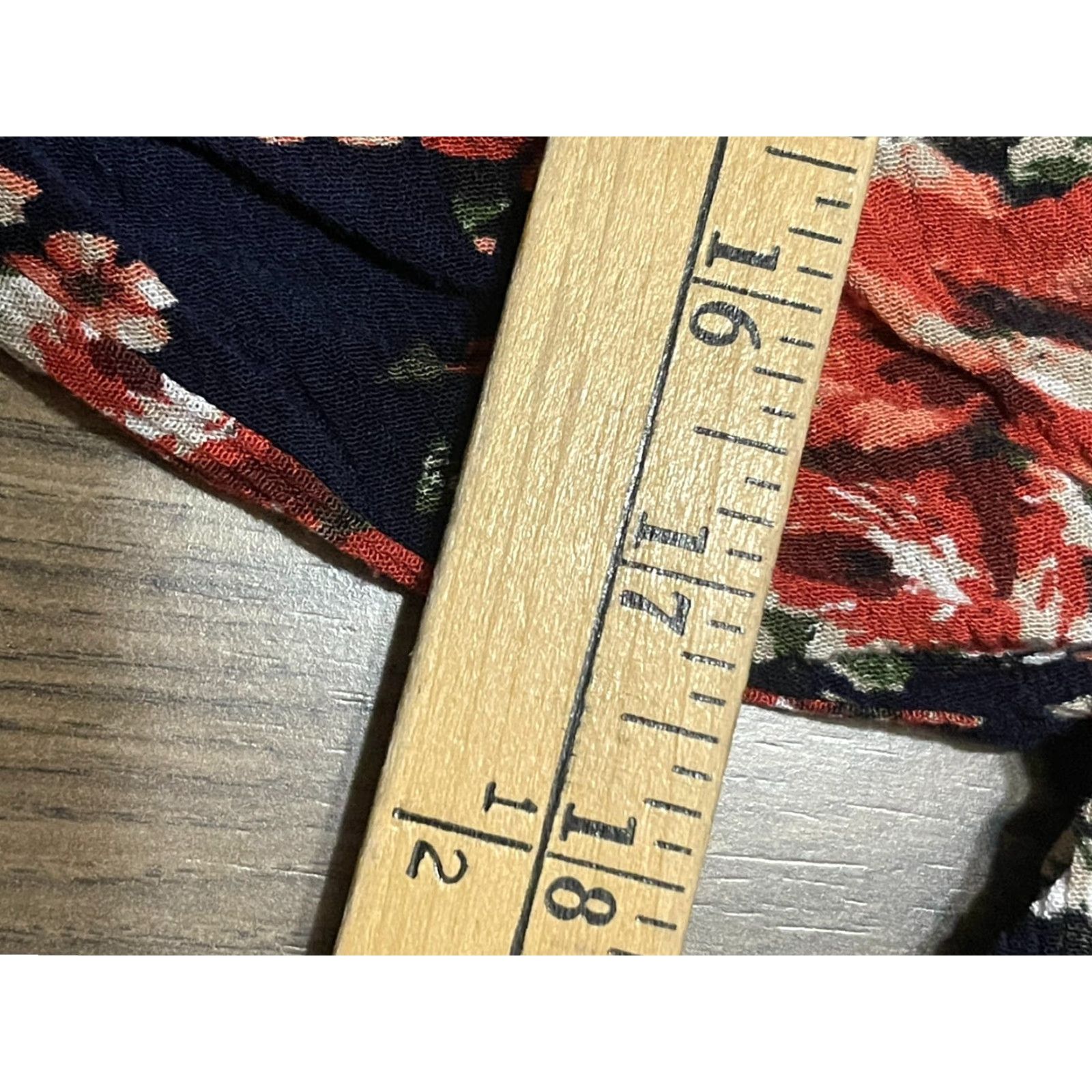 Vintage Ambiance Romper Womens Large Floral Off Shoulder Shirt? Size 36" / US 14 / IT 50 - 5 Thumbnail