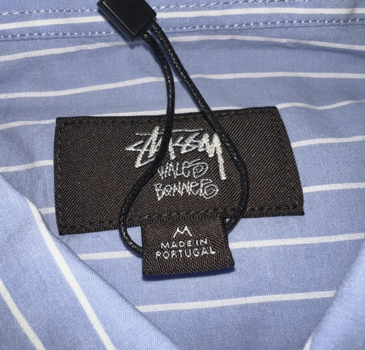 Stussy × Wales Bonner WALES BONNER x STUSSY Poplin Striped Button Up Shirt Size US M / EU 48-50 / 2 - 3 Thumbnail