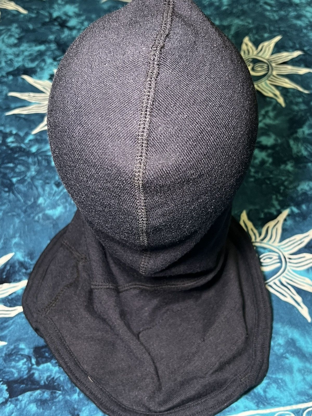 Vintage Vintage Black Growag Mask balaclava Knitted Face Car Race Size ONE SIZE - 14 Thumbnail