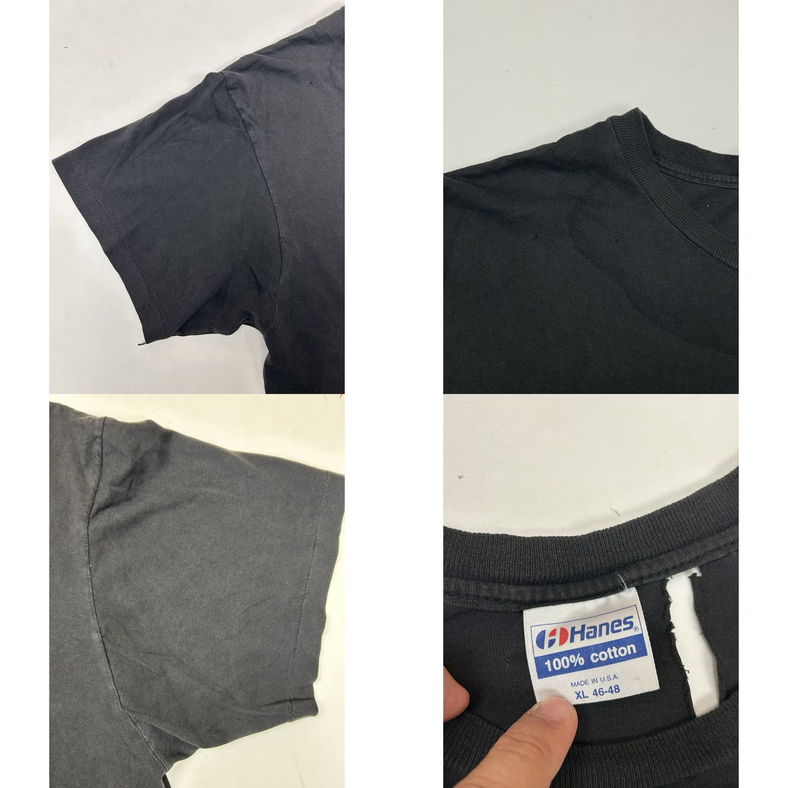 Hanes VINTAGE Public Enemy Rap Tee XL Dry Rot As Is Can Be Worn 90s Rare Display Item Hanes Black Size US XL / EU 56 / 4 - 9 Thumbnail