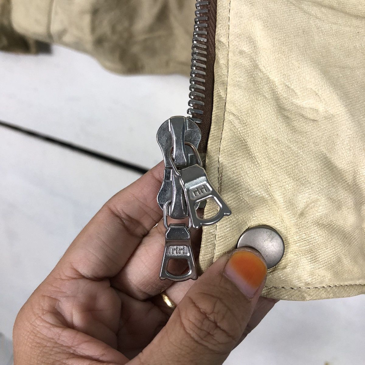 Japanese Brand Vintage Biker Leather Jacket Phase Riri Zipper Issey Miyake Size US S / EU 44-46 / 1 - 17 Thumbnail