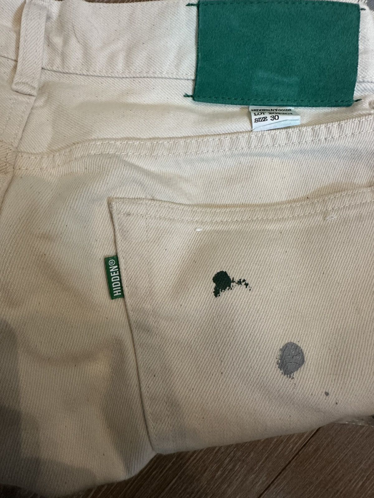 HIDDEN HIDDEN NY JAPANESE DENIM Size US 30 / EU 46 - 10 Thumbnail