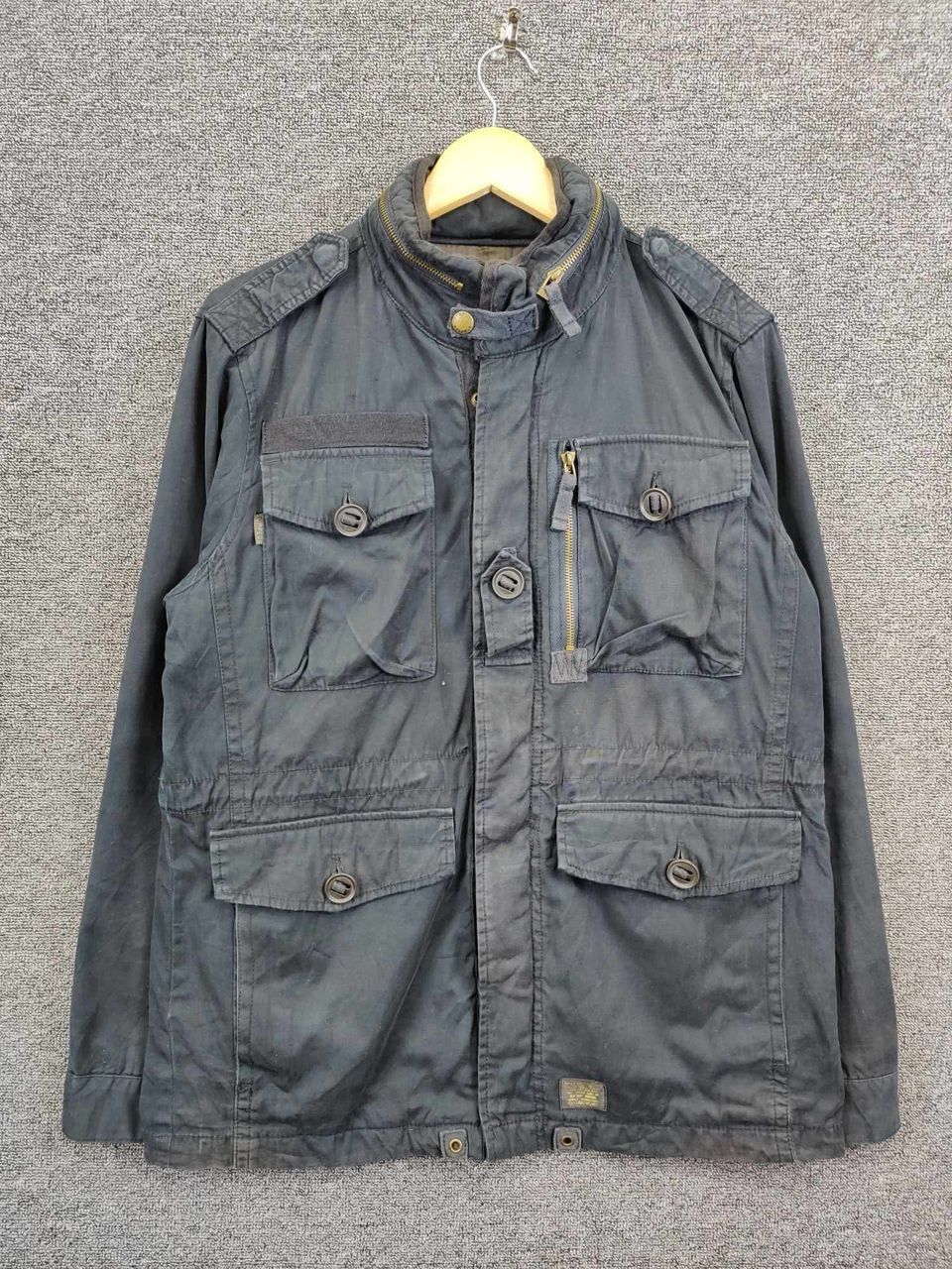 Japanese Brand Surplus Seminary M-65 Field Tactical Multipocket Jacket Size US XL / EU 56 / 4 - 1 Thumbnail