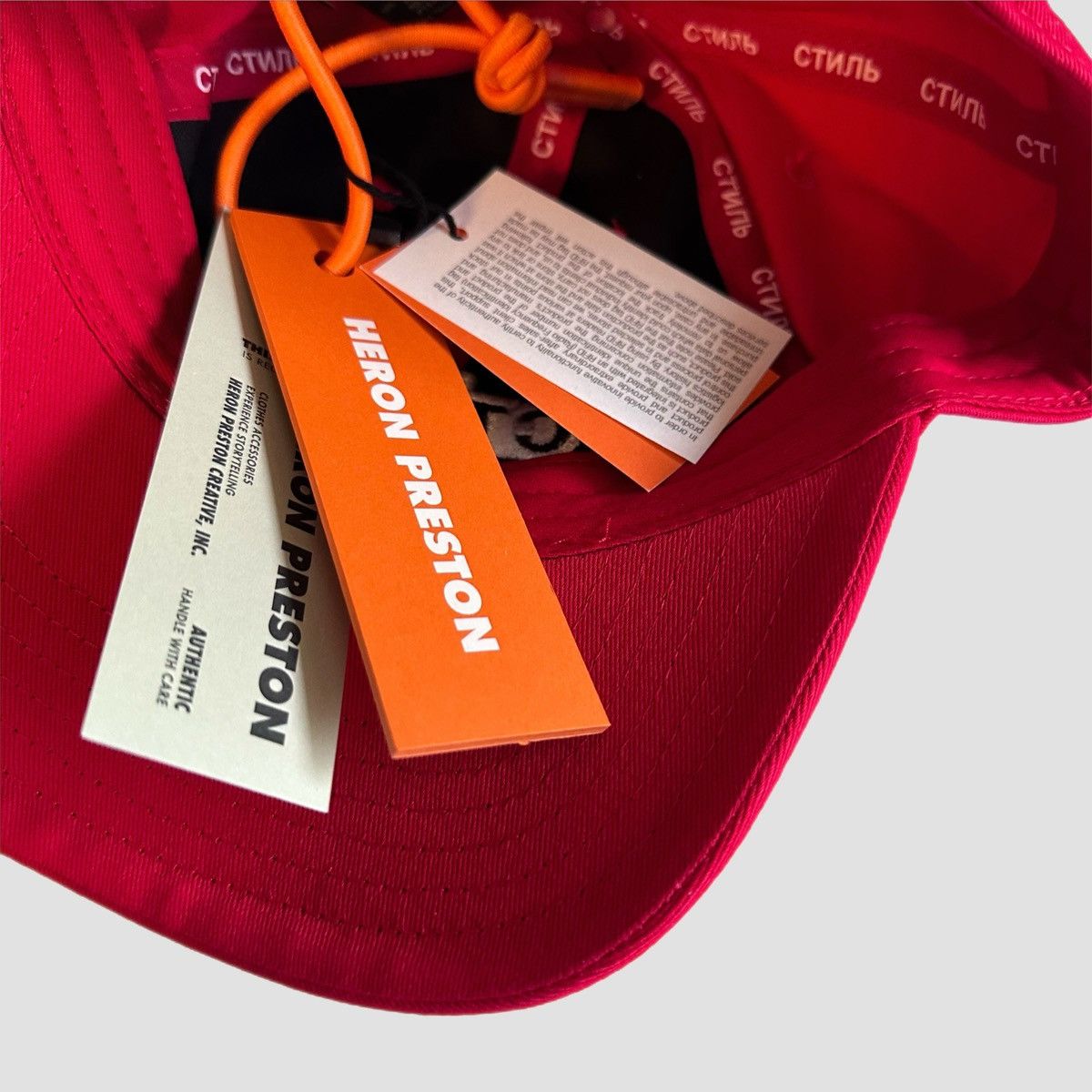 Heron Preston Heron Preston ‘Ctnmb’ Sport Cap Size ONE SIZE - 9 Thumbnail