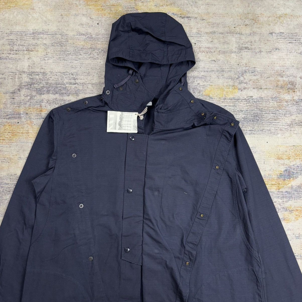 Engineered Garments Engineered Garment sonor asymmetrical snap front jacket Size US XL / EU 56 / 4 - 2 Thumbnail
