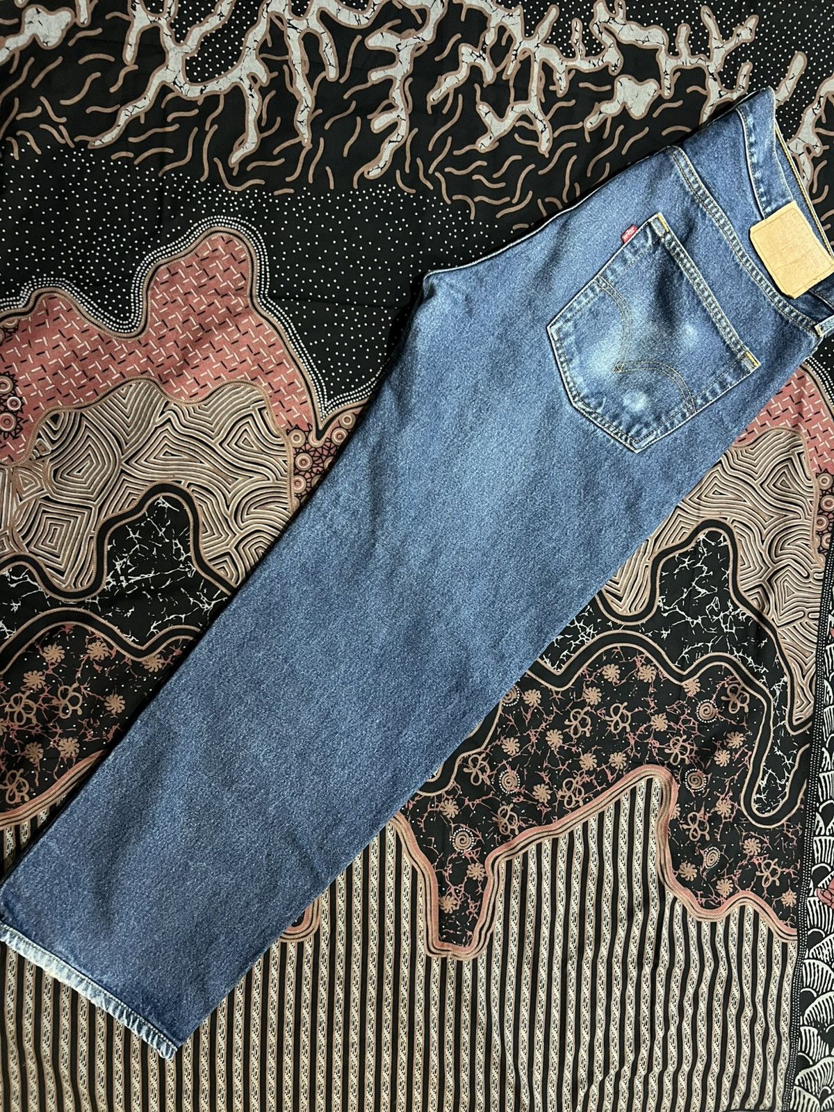 Levi's Vintage Clothing Vintage 90s Levi’s 501 Button Jeans Size US 36 / EU 52 - 3 Thumbnail
