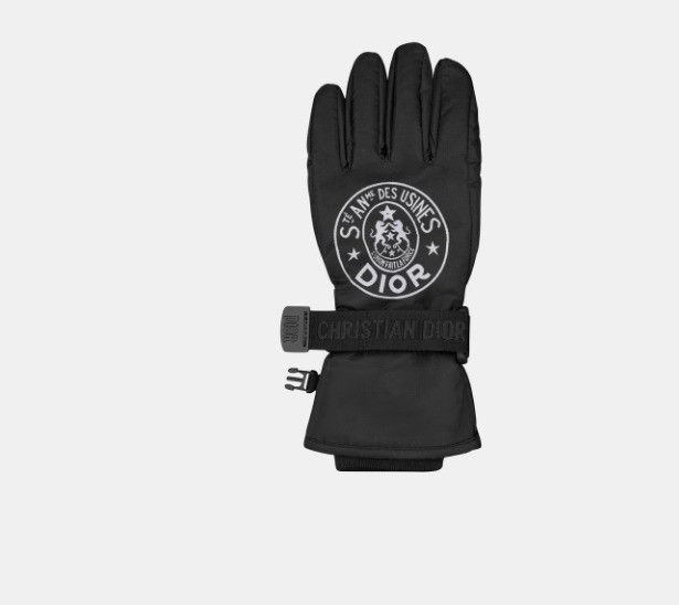 Dior o1w1db10425 34GLO7 Size: OS / Union Ski Gloves in Black Size ONE SIZE - 2 Thumbnail