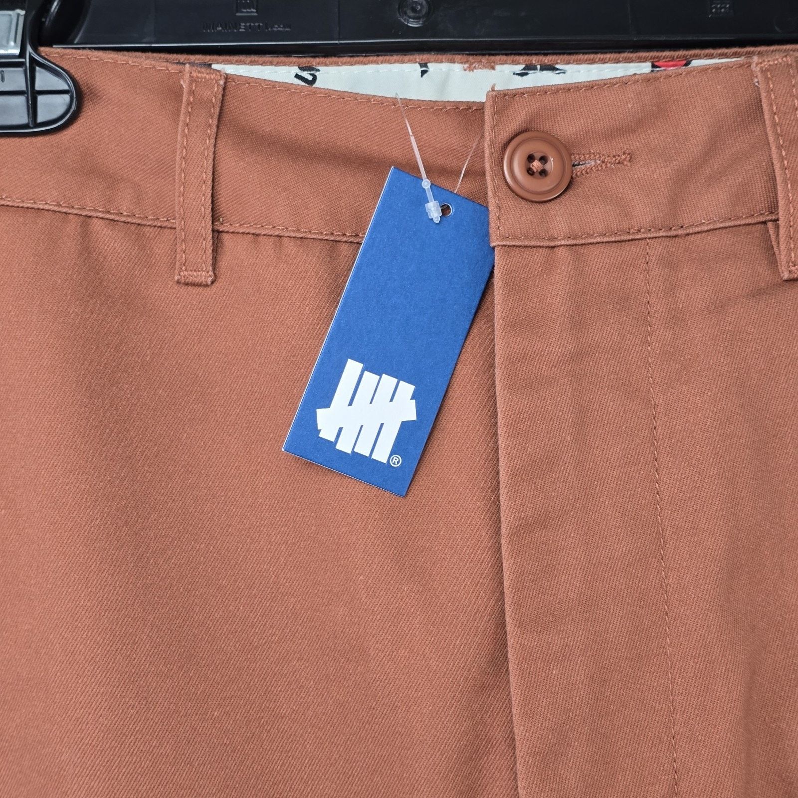 Undefeated Undefeated Pants Mens 32x29 Orange Brown Chino Work Wear Size US 32 / EU 48 - 7 Thumbnail
