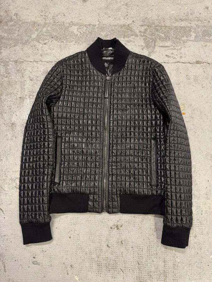 2000s Dolce & Gabbana Black Quilted Nylon Jacket