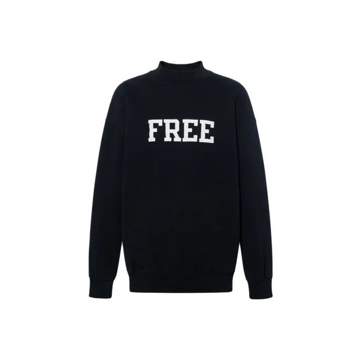 Balenciaga Balenciaga Black Graphic Crewneck Sweatshirt Size US XS / EU 42 / 0 - 1 Thumbnail