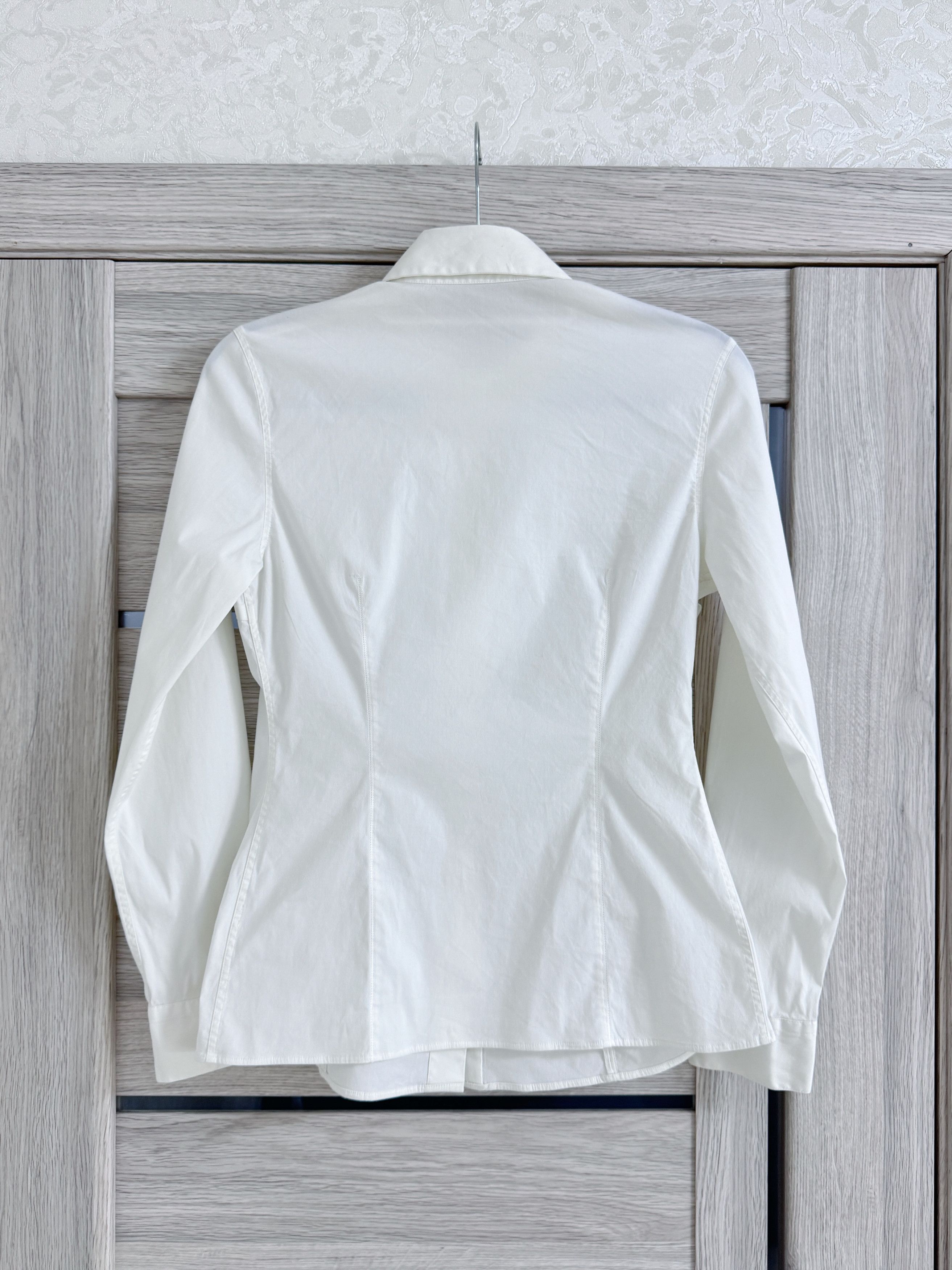 Brunello Cucinelli Brunello Cucinelli Blouse Classic Shirt Cotton & Nylon Women Size S / US 4 / IT 40 - 17 Thumbnail