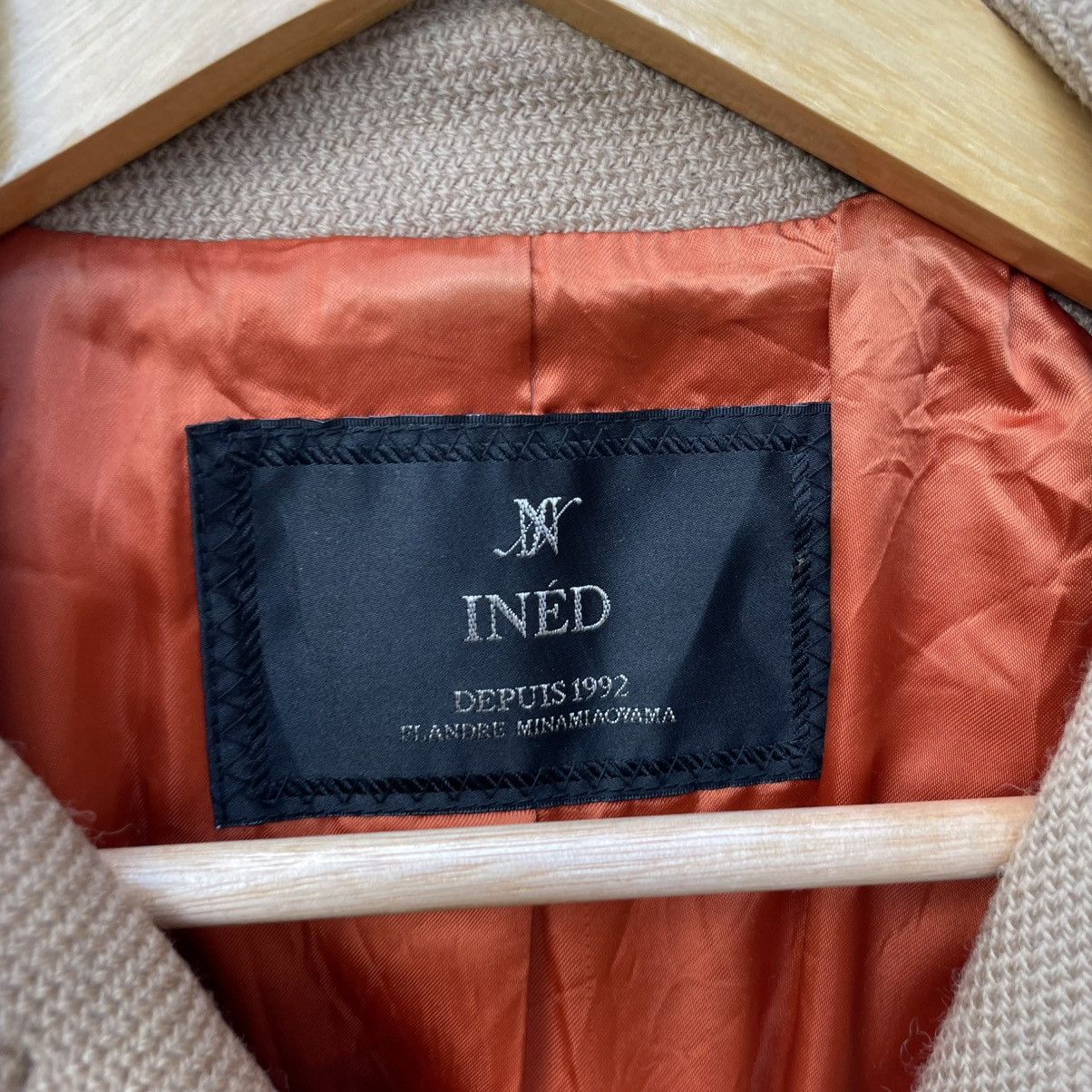 Yohji Yamamoto 💥Vintage Ined By Yohji Yamamoto Wool Jacket Size M / US 6-8 / IT 42-44 - 8 Thumbnail
