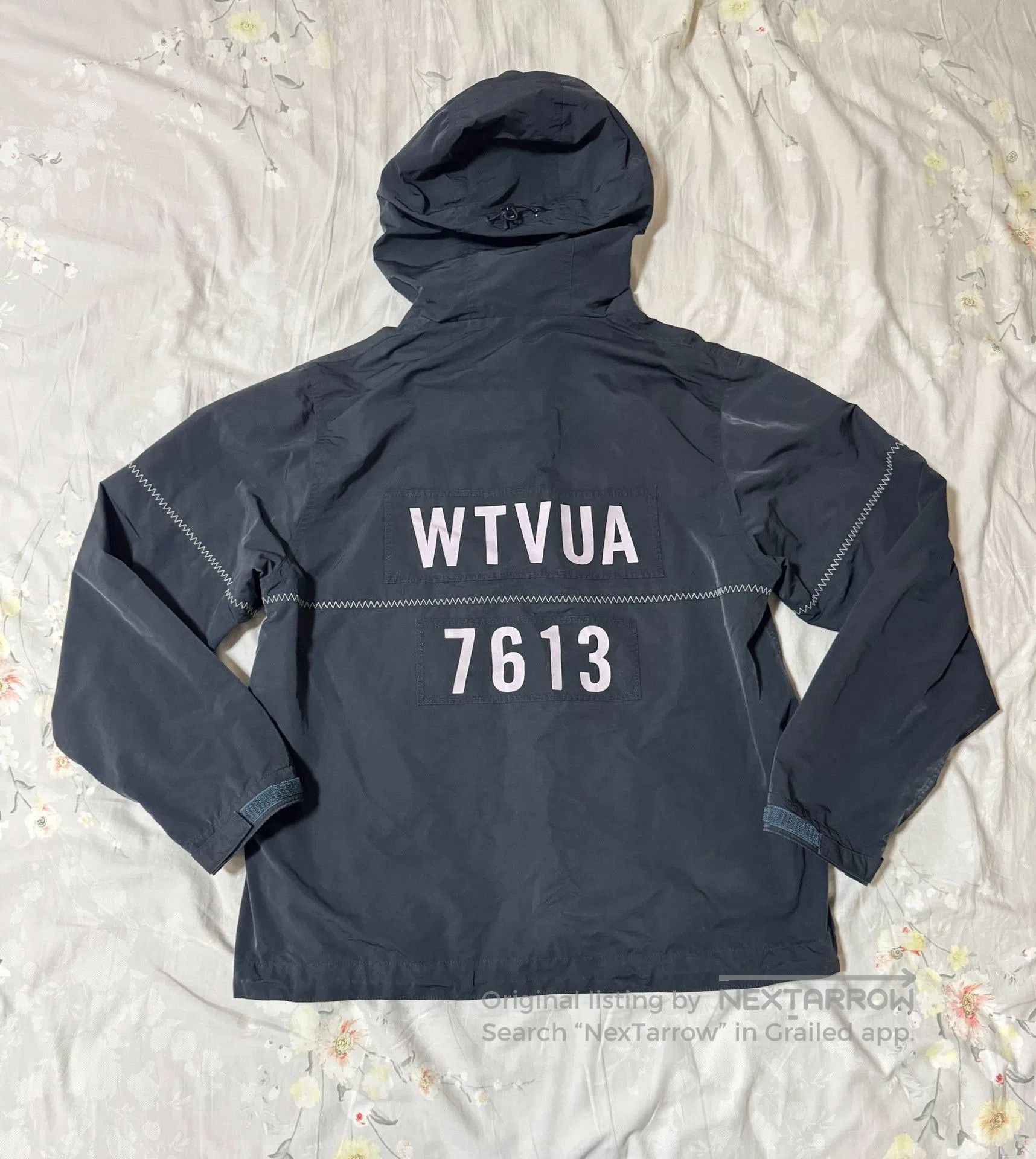 Wtaps WTAPS 15SS Black Half-Zip Hooded Jacket. Size US M / EU 48-50 / 2 - 2 Thumbnail