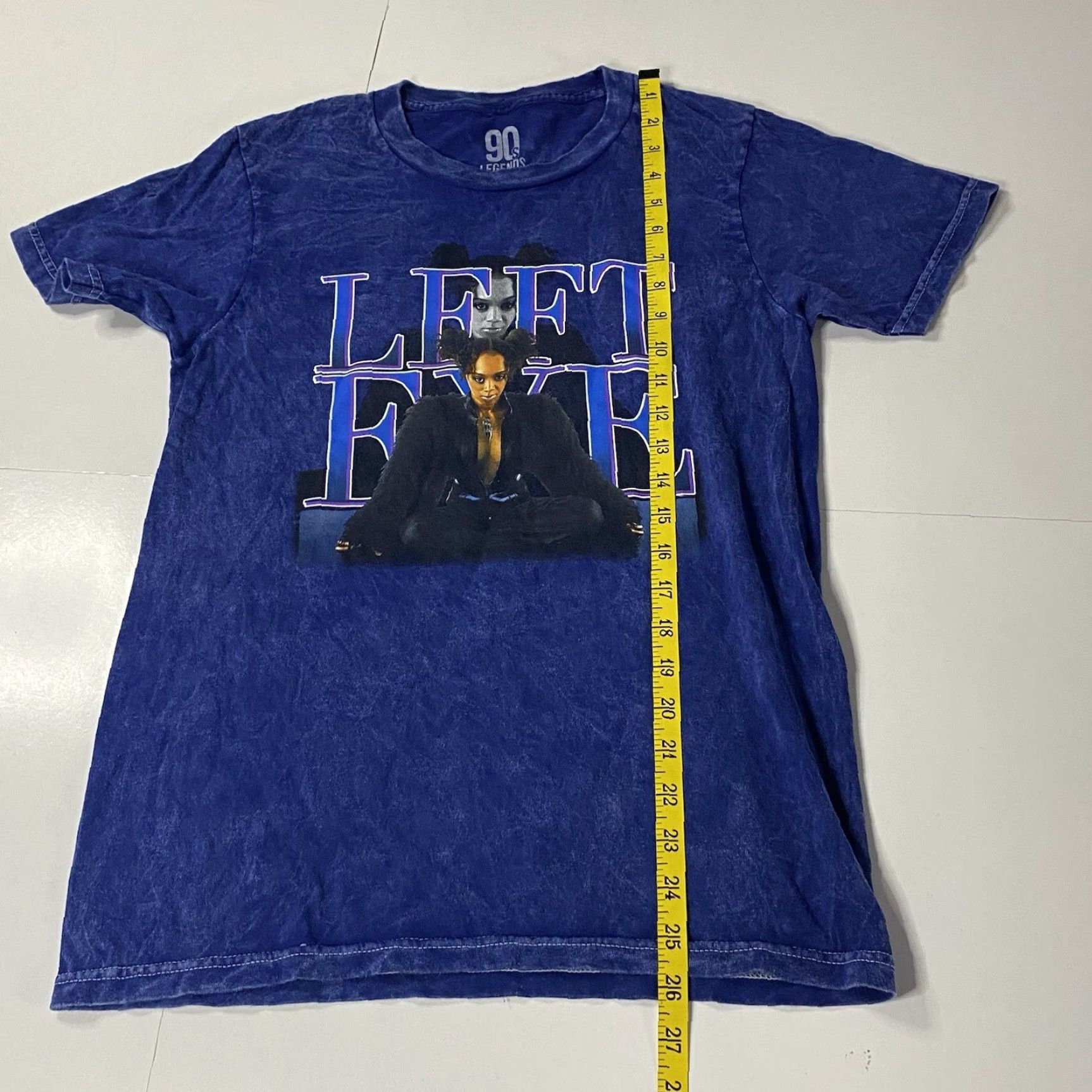 Vintage VINTAGE 90’s Legends Lisa Left Eye Lopes Tie Dyed T Shirt AOP Purple Small S Unisex Adults Tie Dyed 90s Summer Womens Size S / US 4 / IT 40 - 6 Thumbnail