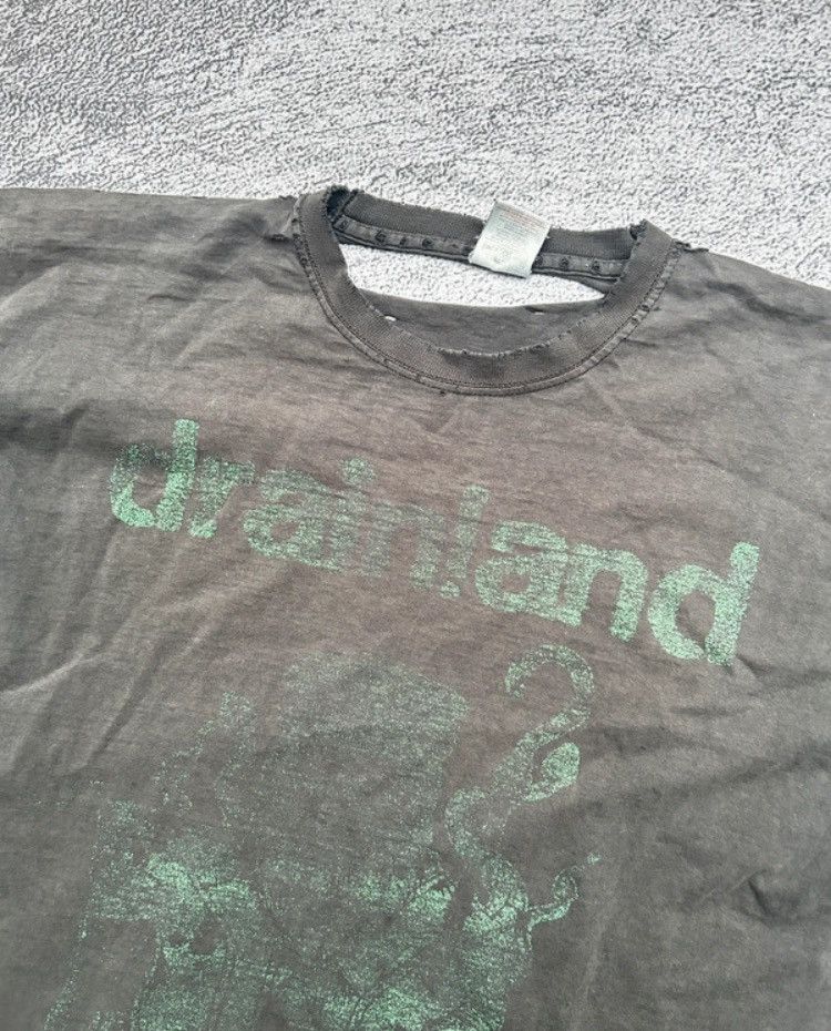 Band Tees Vintage Michael Gira Drainland T-Shirt Distressed Swans Size US L / EU 52-54 / 3 - 2 Thumbnail