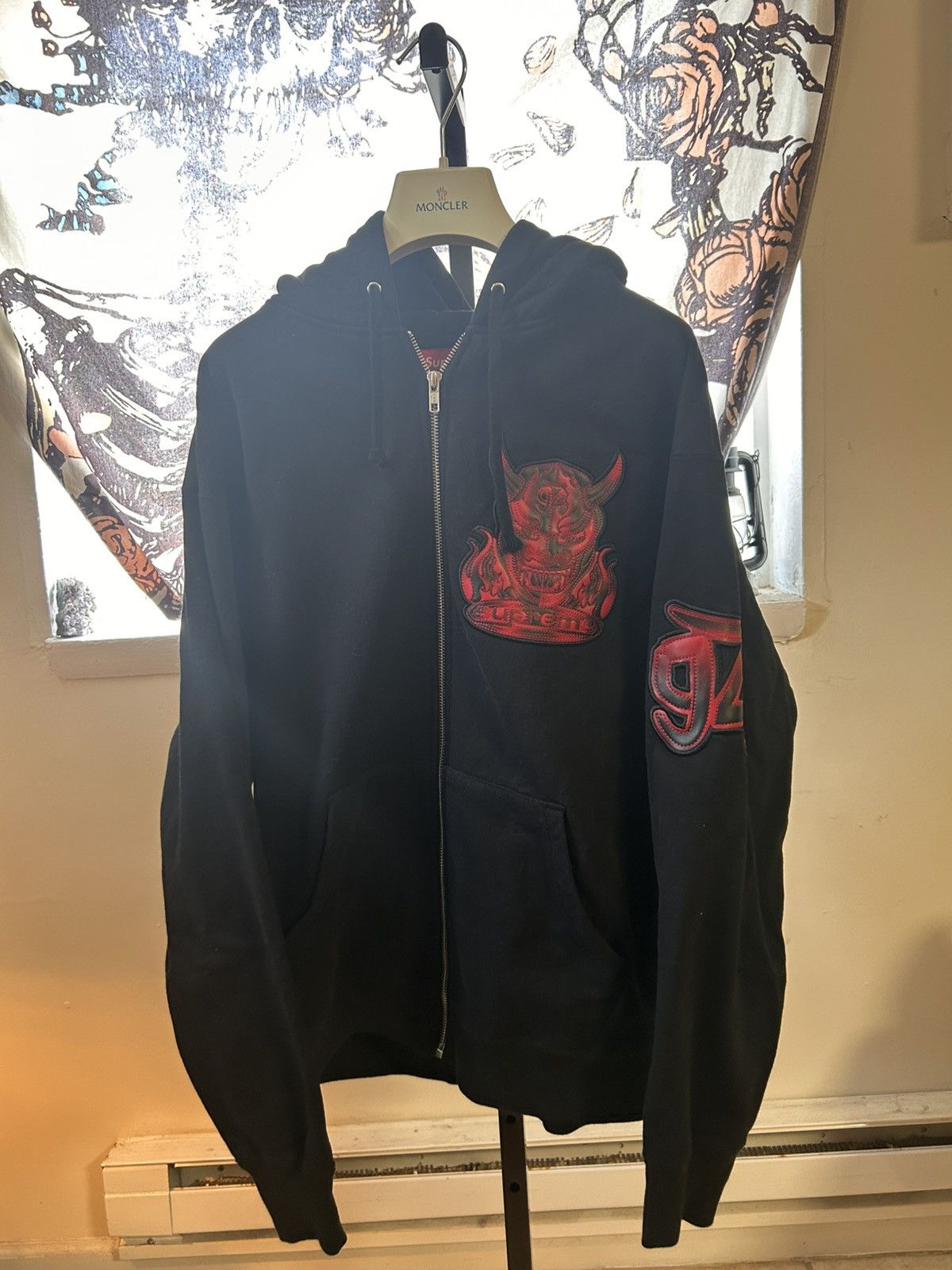 Supreme Supreme SS22 Demon Zip Up Hoodie Size US M / EU 48-50 / 2 - 1 Thumbnail