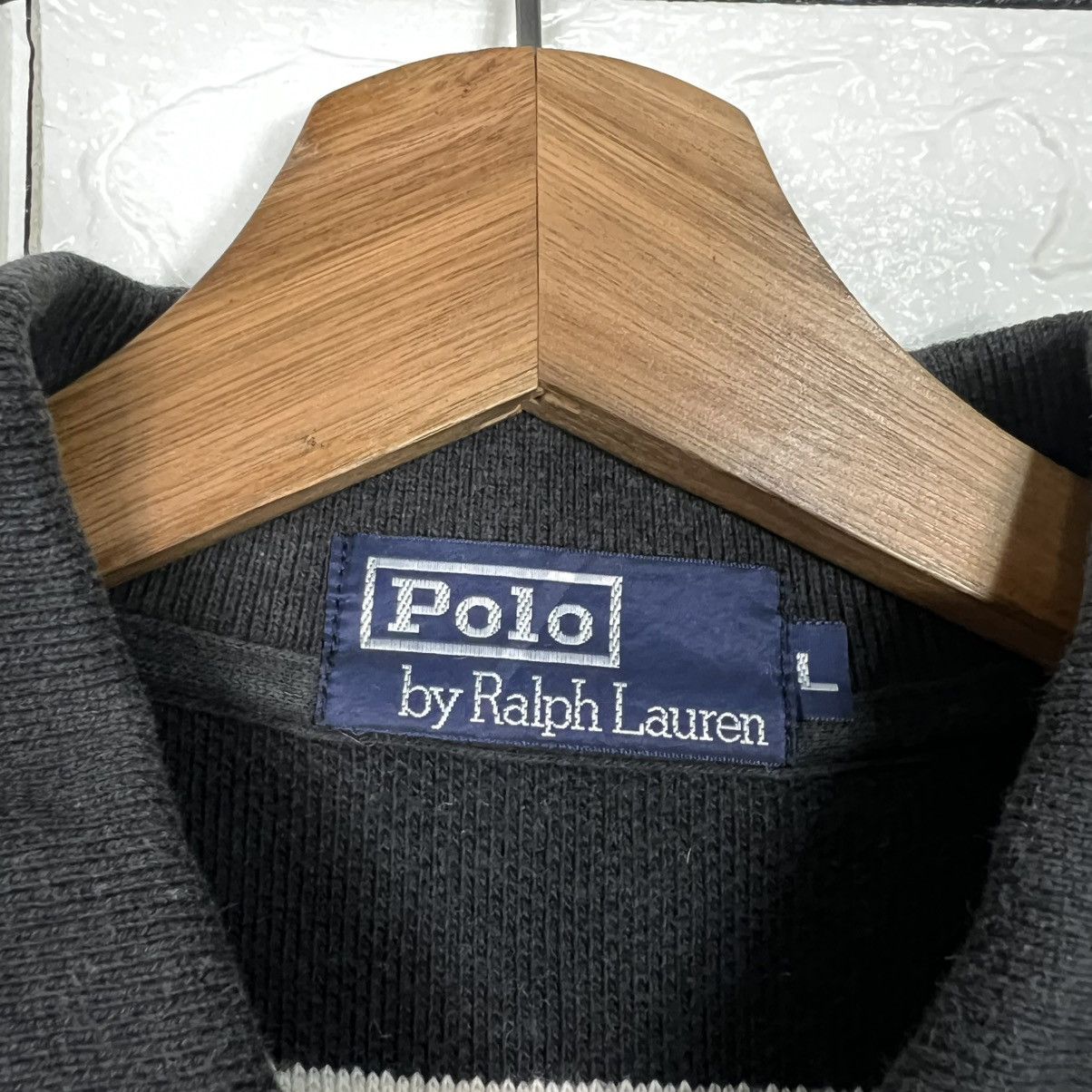 Polo Ralph Lauren 90's POLO RALPH LAUREN Striped Long Sleeve Polos #4100-C186 Size US L / EU 52-54 / 3 - 10 Thumbnail