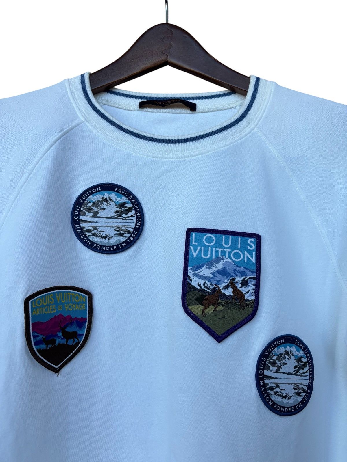 Louis Vuitton Louis Vuitton National Parks Patches T-Shirt Size US M / EU 48-50 / 2 - 3 Thumbnail