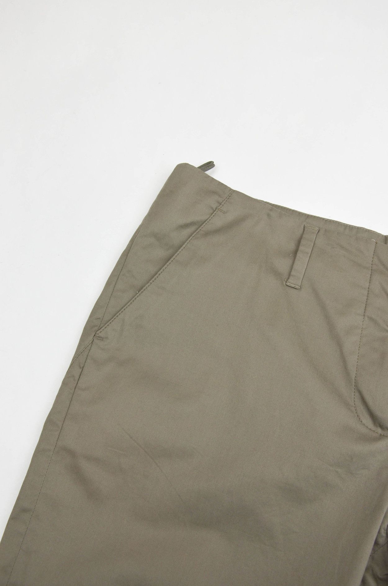 Prada Prada Black Tab Zip Hem Chinos Khaki - Size IT44 (W31–32) Size US 31 - 4 Thumbnail