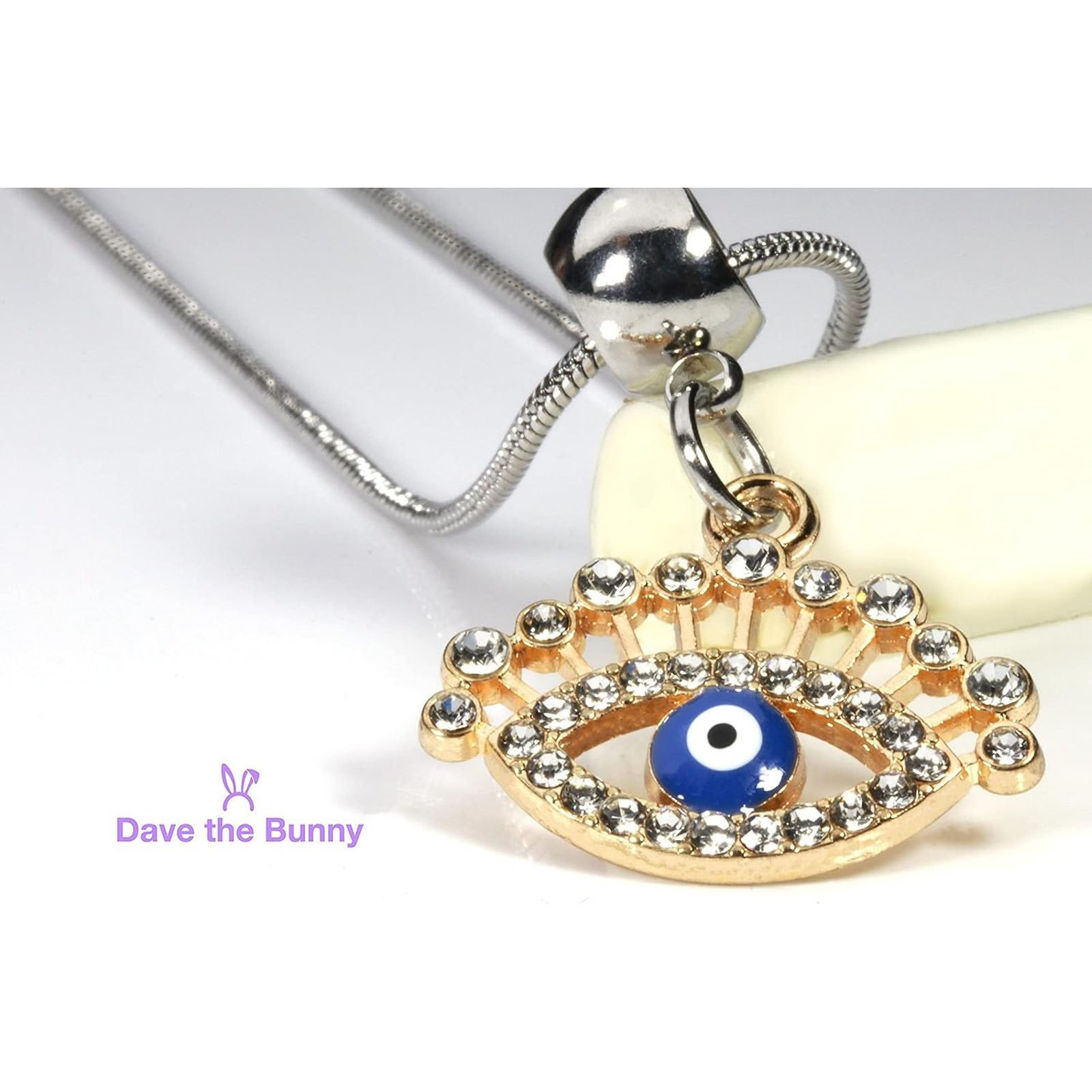& Other Stories Evil Eye Necklace - Evil Eye Jewelry Charm Pendant Size ONE SIZE - 4 Thumbnail