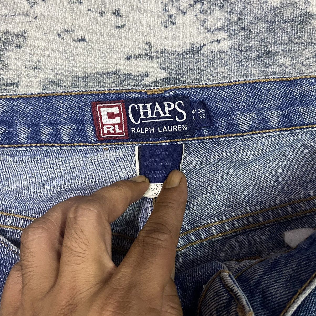 Chaps Ralph Lauren × Ralph Lauren × Vintage Vintage Chaps Ralph Lauren Denim Jeans Size US 37 - 5 Thumbnail