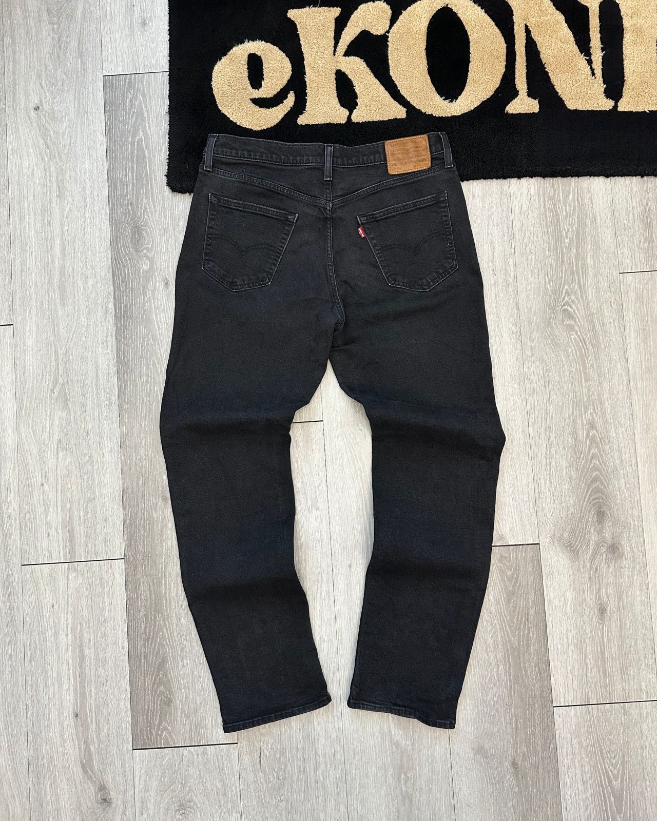 Levi's Levi's Premium 541 Big E Tapered Fit Black Jeans Size 36x33 Size US 36 / EU 52 - 1 Thumbnail