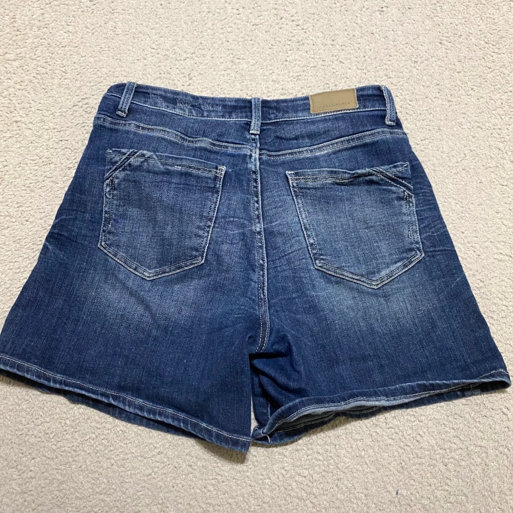 Vintage Buckle Blue Denim Buckle Womens 26 Jeans Shorts High Rise Cut-Off 5 Inseam 5" Vintage No Size 26" / US 2 / IT 38 - 2 Thumbnail