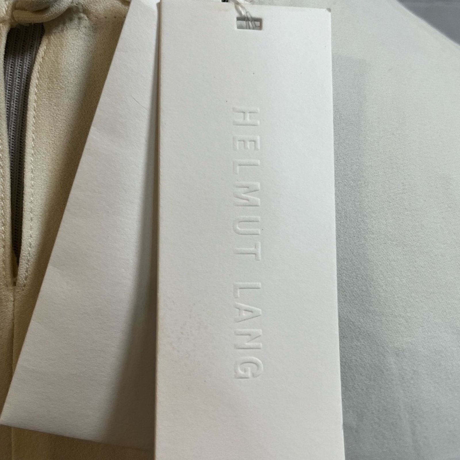 Helmut Lang Nwt -helmut lang cream ivory long maxi dress SRP $595 Size S / US 4 / IT 40 - 6 Thumbnail