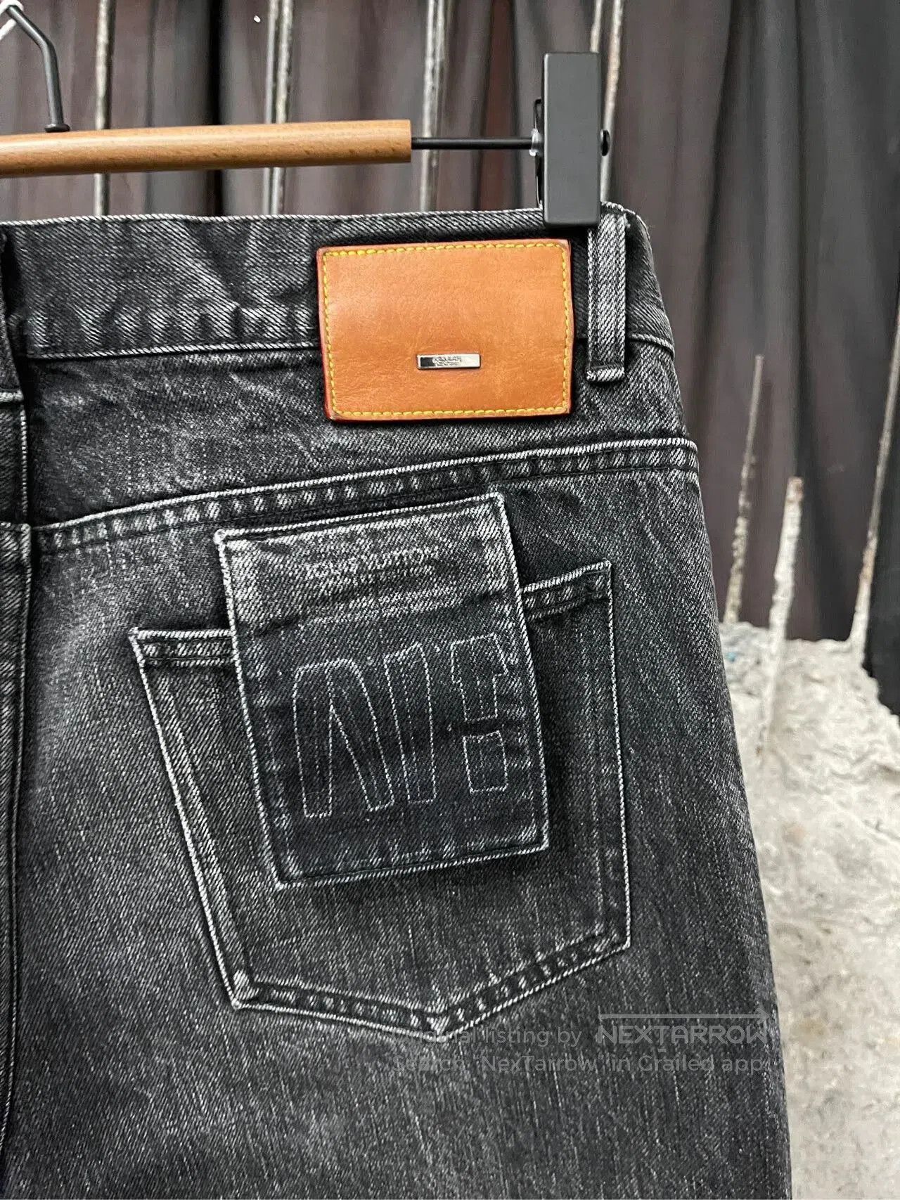 Louis Vuitton louis vuitton black denim jeans size 34. Size US 34 / EU 50 - 5 Thumbnail