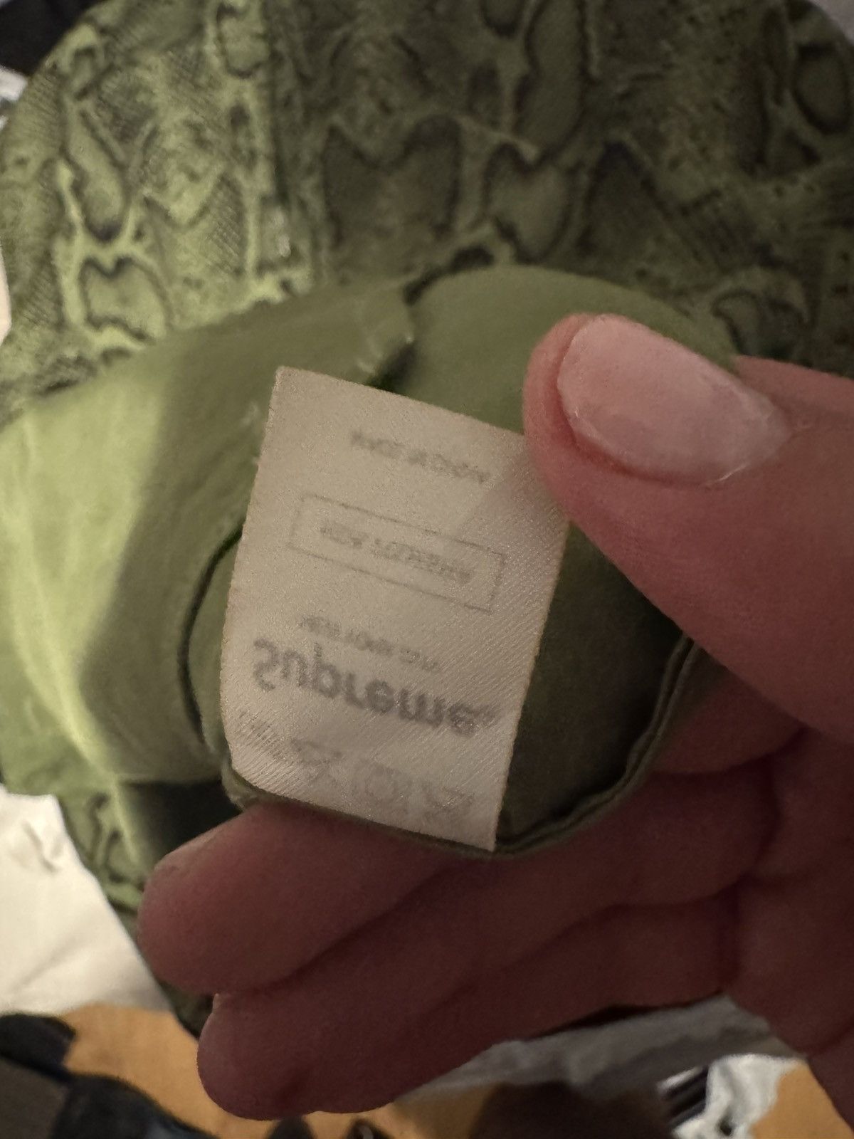 Supreme Supreme Snakeskin pullover Size US M / EU 48-50 / 2 - 5 Thumbnail
