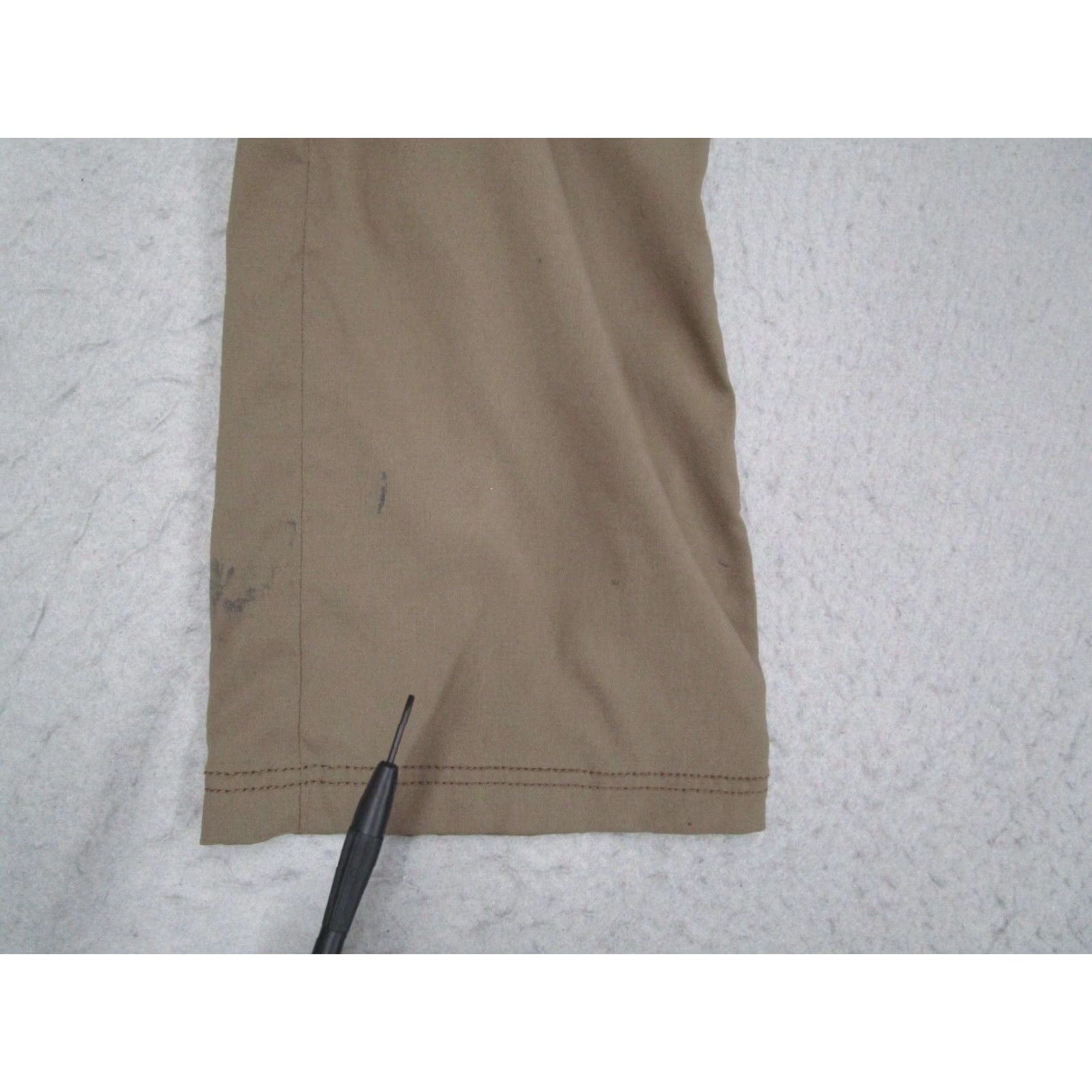 Prana PRAna Mens Slim Fit Brown Flat Front BRION Pants - Chino, 34W x 32L, 5-Pocket, Nylon Blend, Work, Casual, Outdoor, 34, Regular, Men's Pants Size US 34 / EU 50 - 7 Thumbnail