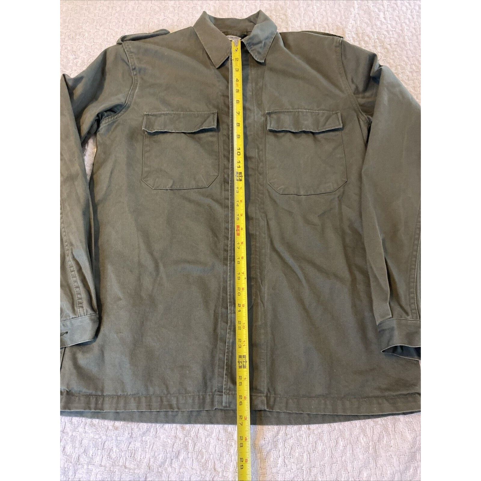 & Other Stories ABL PRETA 50L Jacket Belgium Green Military Long Sleeve Size US M / EU 48-50 / 2 - 2 Thumbnail