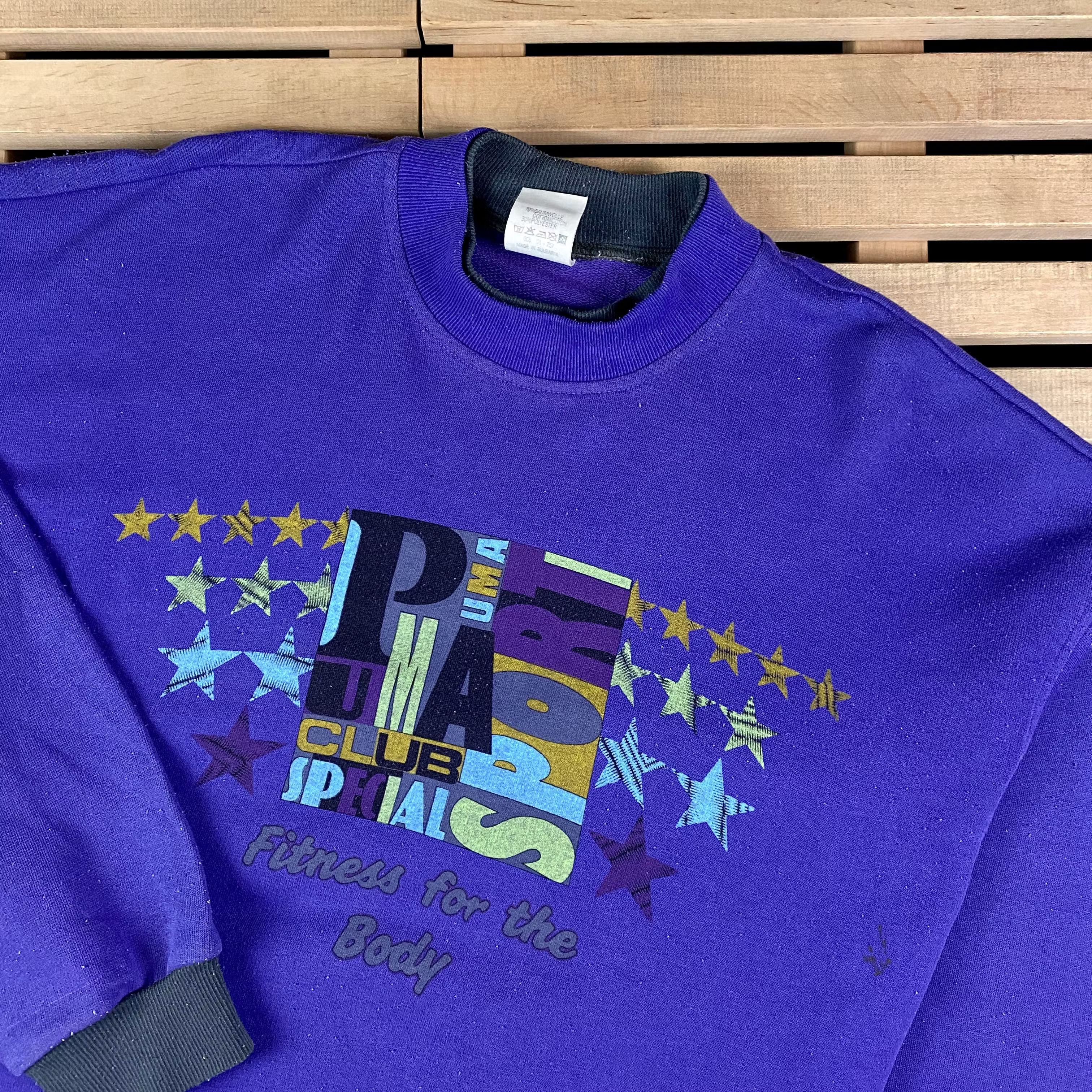 Puma × Vintage Men’s Sweatshirt Long Sleeve Puma Vintage Size M Size US M / EU 48-50 / 2 - 2 Thumbnail