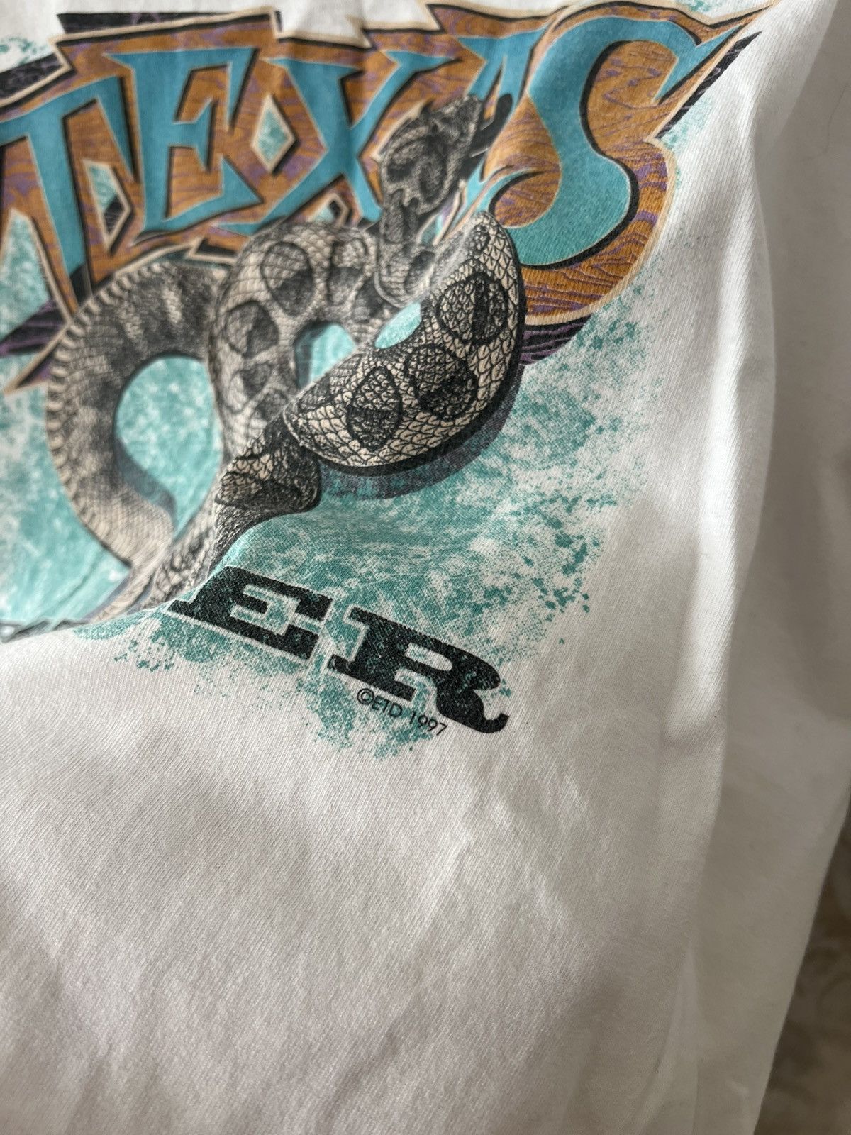 Vintage Vintage 1997 Texas Rattler T-Shirt Tee AUSTIN Size US L / EU 52-54 / 3 - 7 Thumbnail