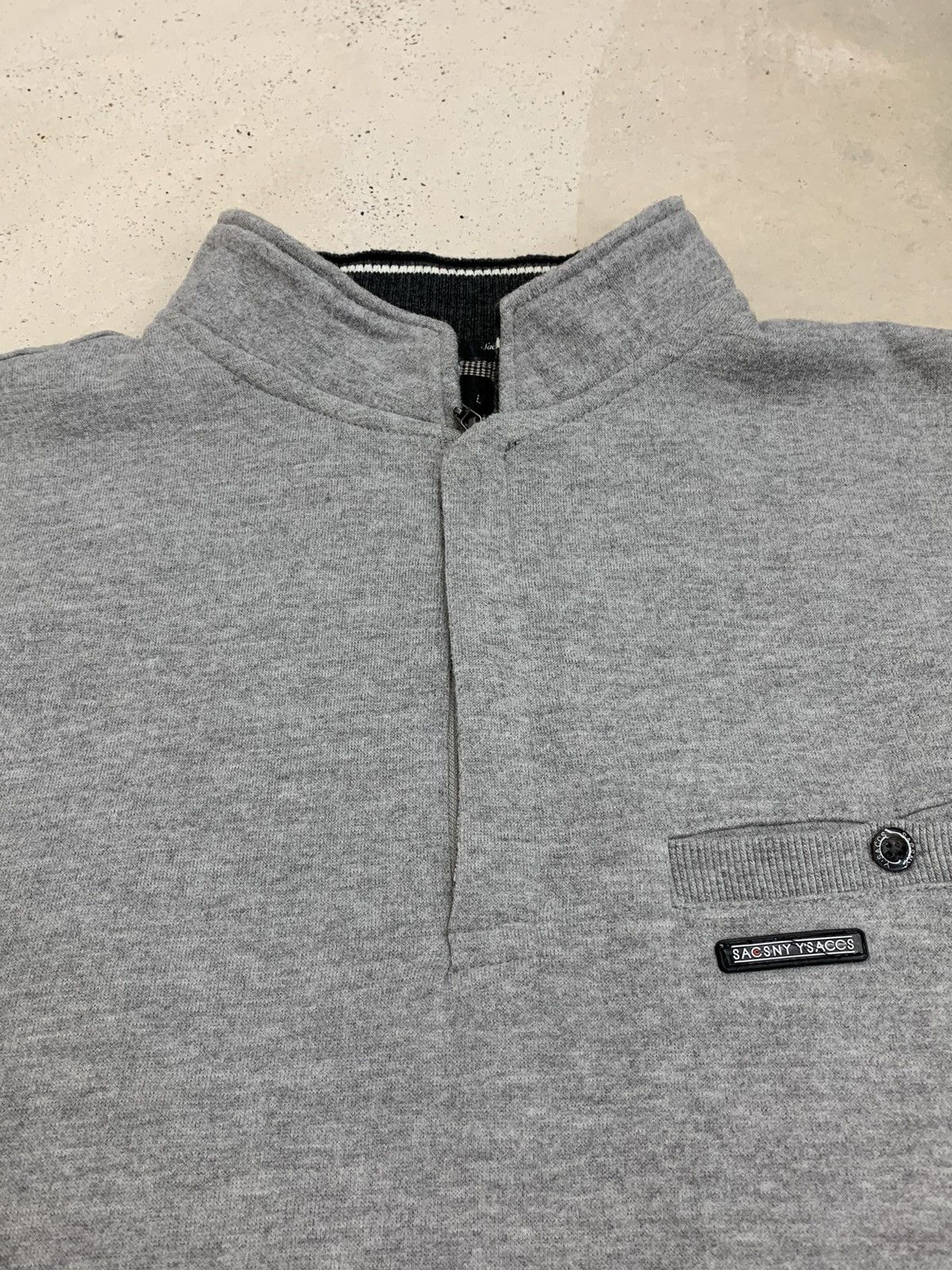 Designer Y’Saccs Sacsny Yohji Yamamoto Sweatshirt Winter Wear Size US L / EU 52-54 / 3 - 6 Thumbnail