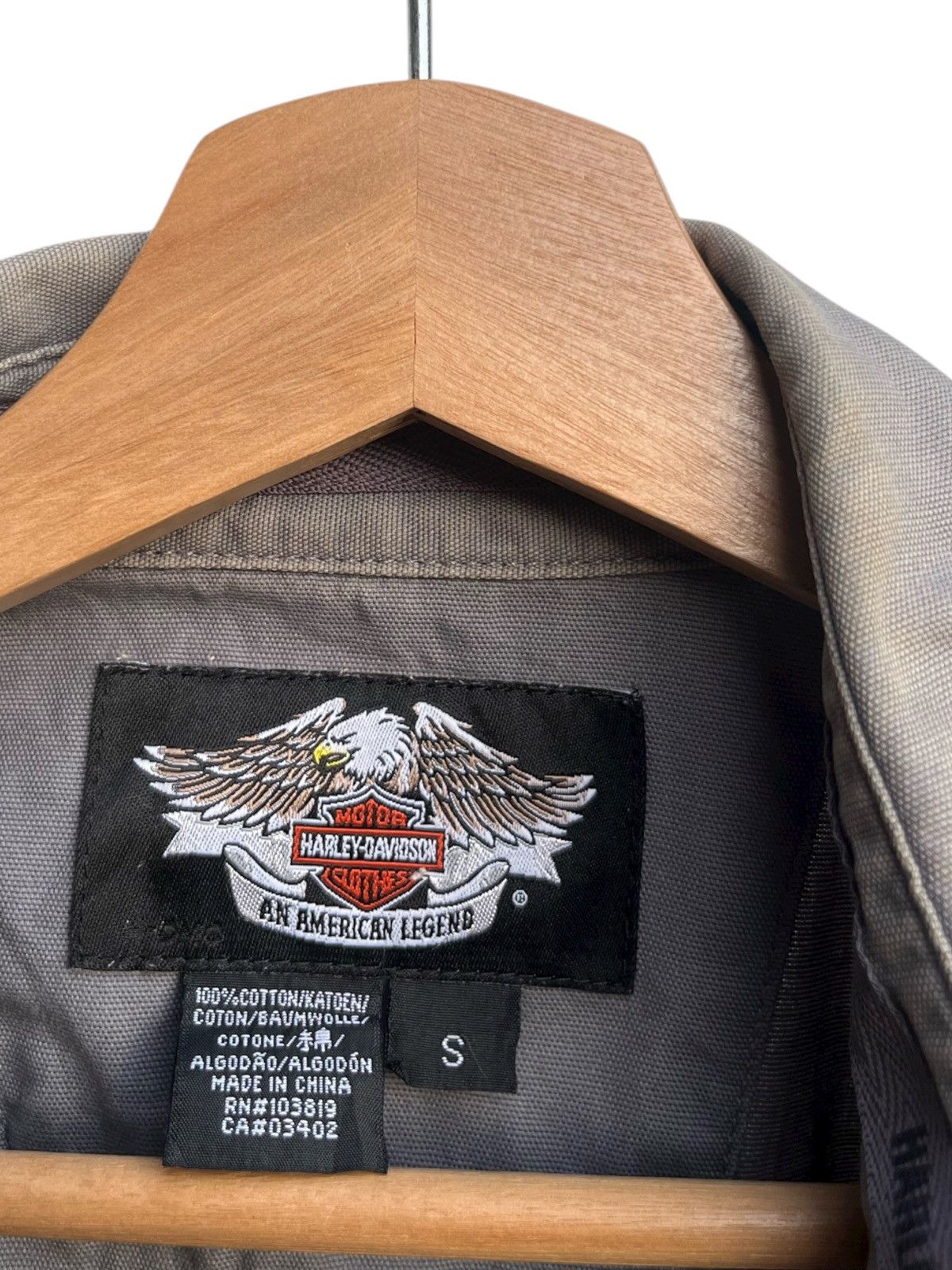 Harley Davidson Harley Davidson Skull Design Work Shirt Size US S / EU 44-46 / 1 - 9 Thumbnail