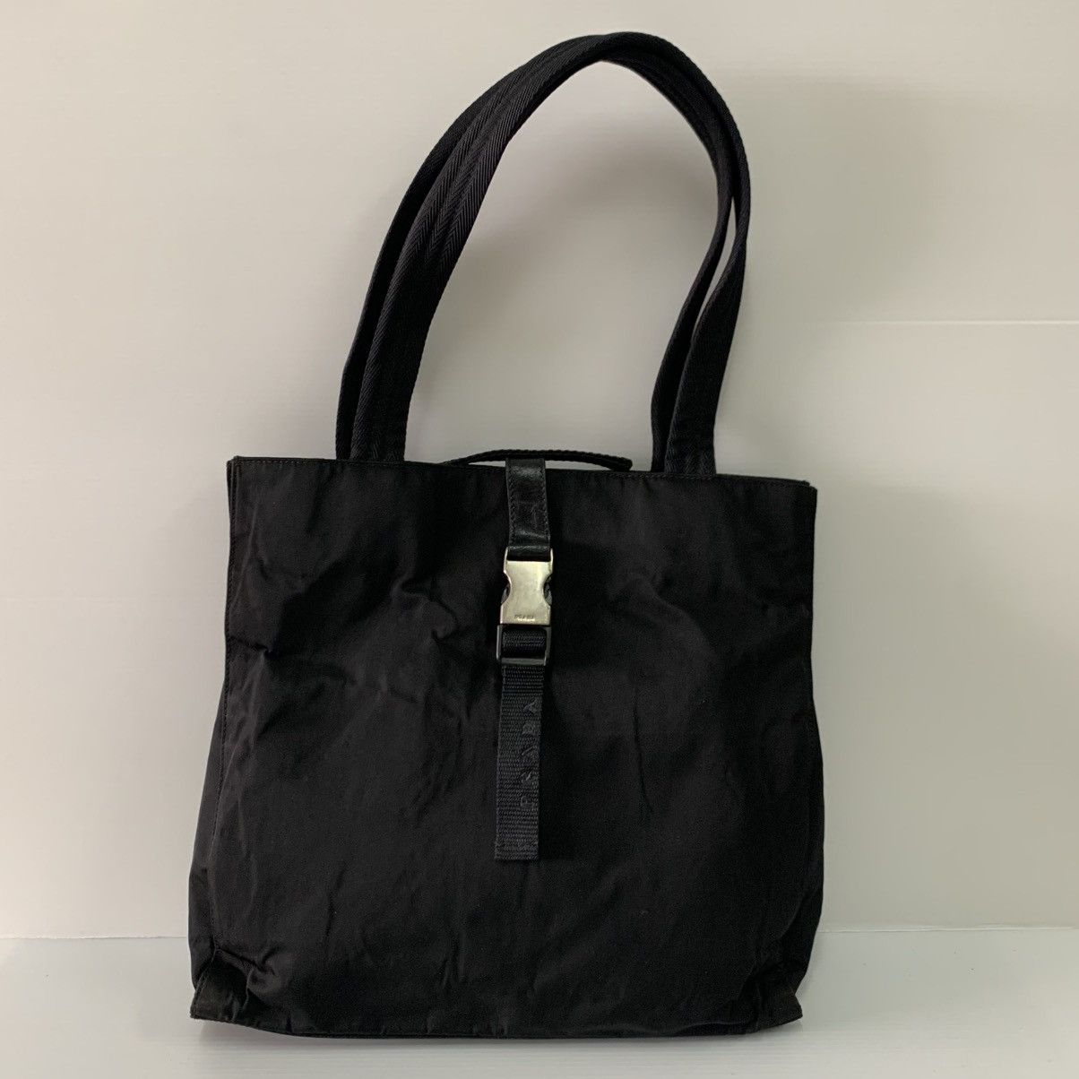 Prada Prada Nylon Shoulder Tote Bag Size ONE SIZE - 1 Thumbnail