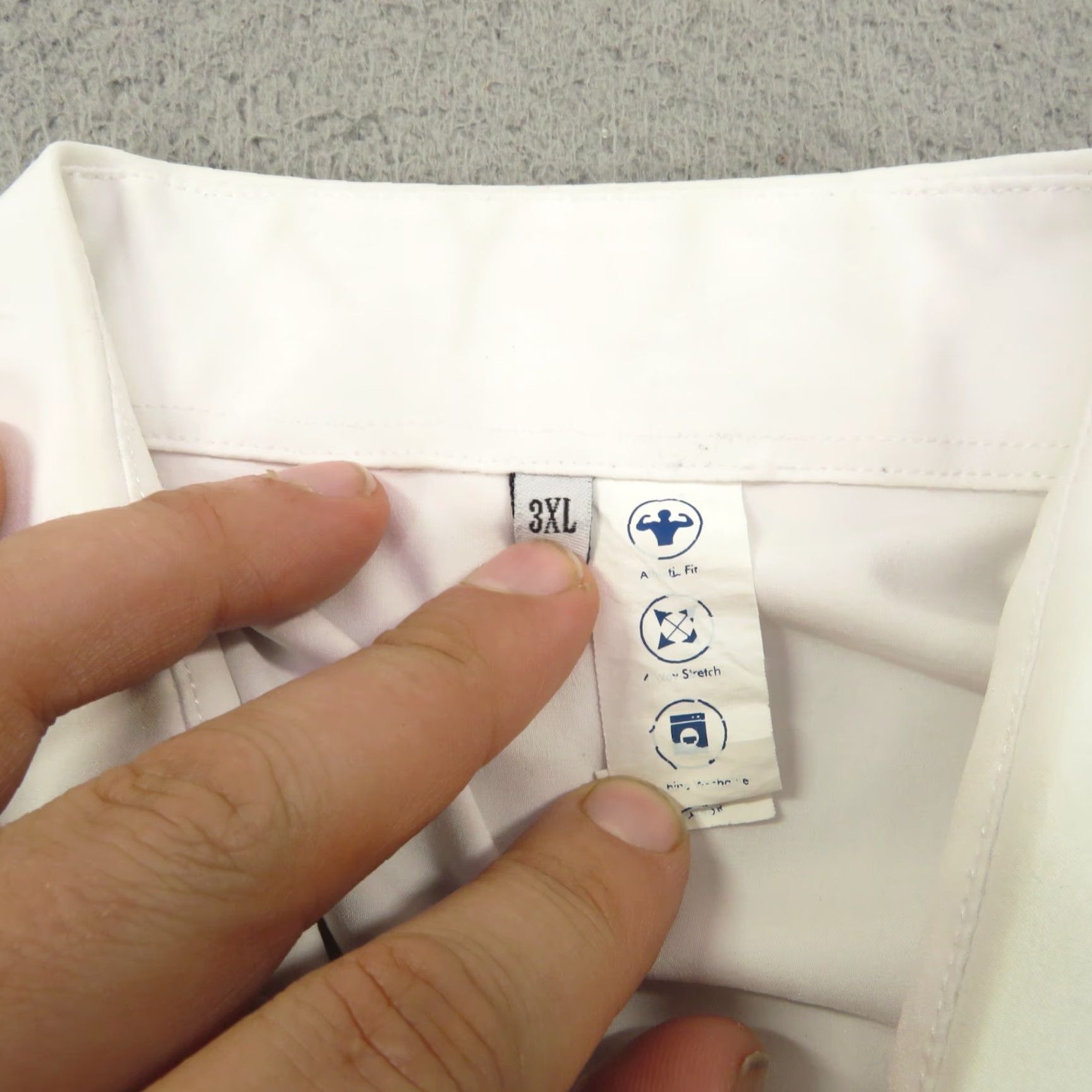 Vintage VINTAGE? No—State & Liberty Shirt XXXL Men Solid White Performance Long Sleeve Button Up Size US XXL / EU 58 / 5 - 7 Thumbnail