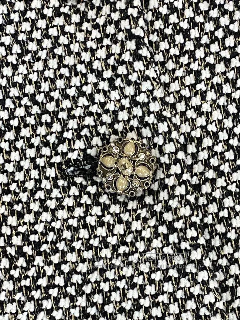 Chanel Chanel Mumbai series stand-up collar tweed woven jacket Size XS / US 0-2 / IT 36-38 - 3 Thumbnail