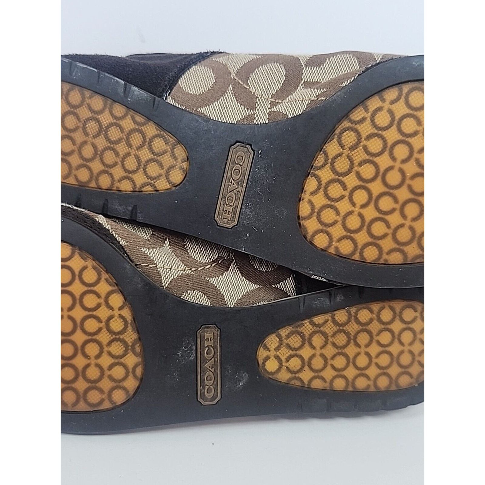 Coach Coach Women's Kelbie Shoes Size 7M Brown Signature Sneakers Size US 7 / IT 37 - 8 Thumbnail