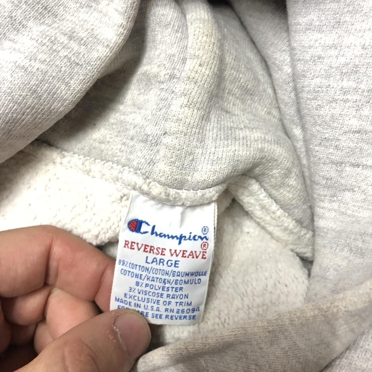 Champion Grey Champion reverse weave hoodie Size US L / EU 52-54 / 3 - 7 Thumbnail