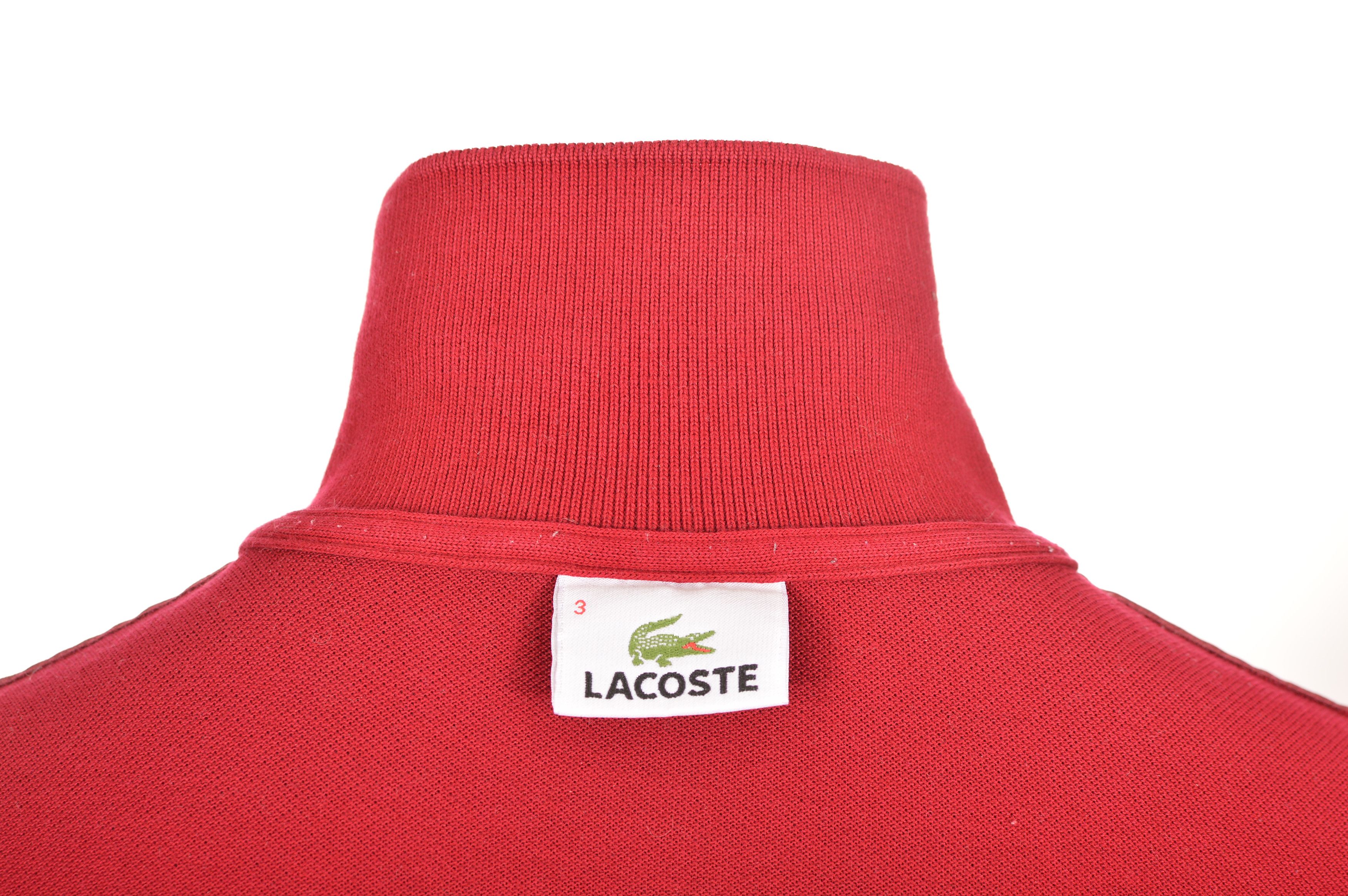 Lacoste Lacoste F5191 Vintage Red Short Sleeve Polo Shirt Size US M / EU 48-50 / 2 - 5 Thumbnail